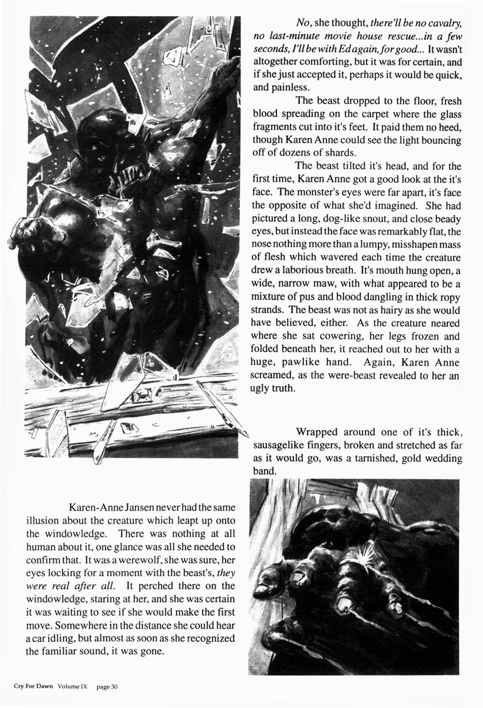 Read online Cry for Dawn comic -  Issue #9 - 33