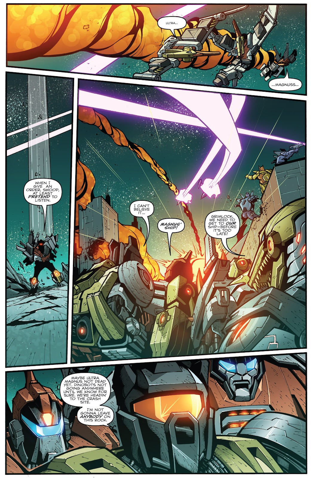 The Transformers Prime: Rage of the Dinobots issue 1 - Page 11