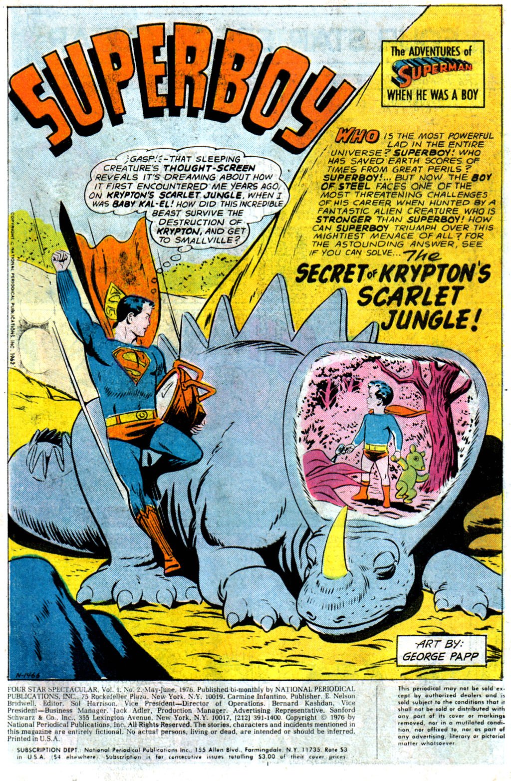 Read online Four Star Spectacular comic -  Issue #2 - 3