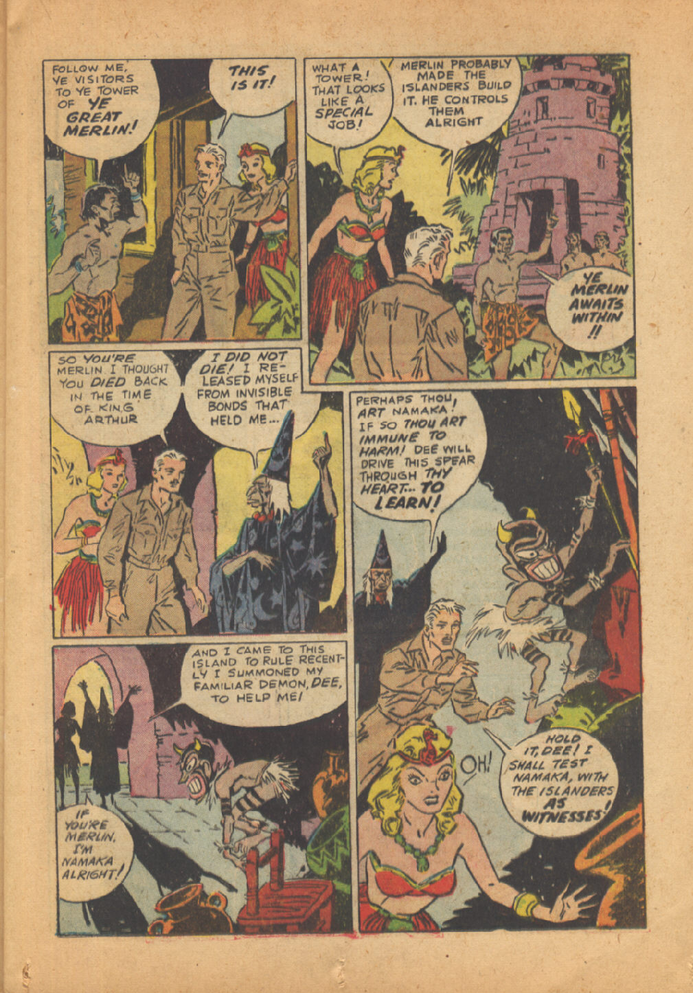 Read online Super-Magician Comics comic -  Issue #23 - 25