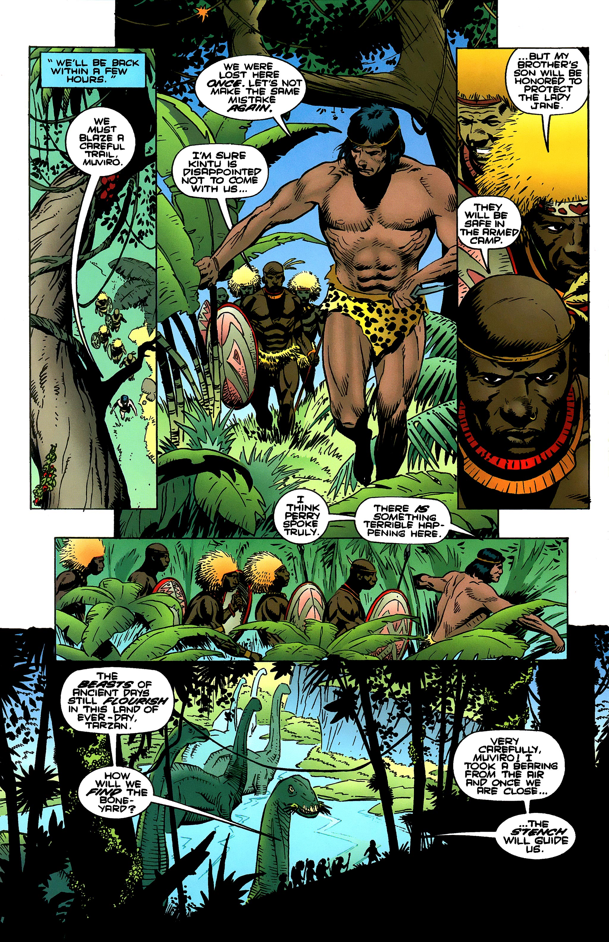 Read online Tarzan vs. Predator at the Earth's Core comic -  Issue #1 - 14