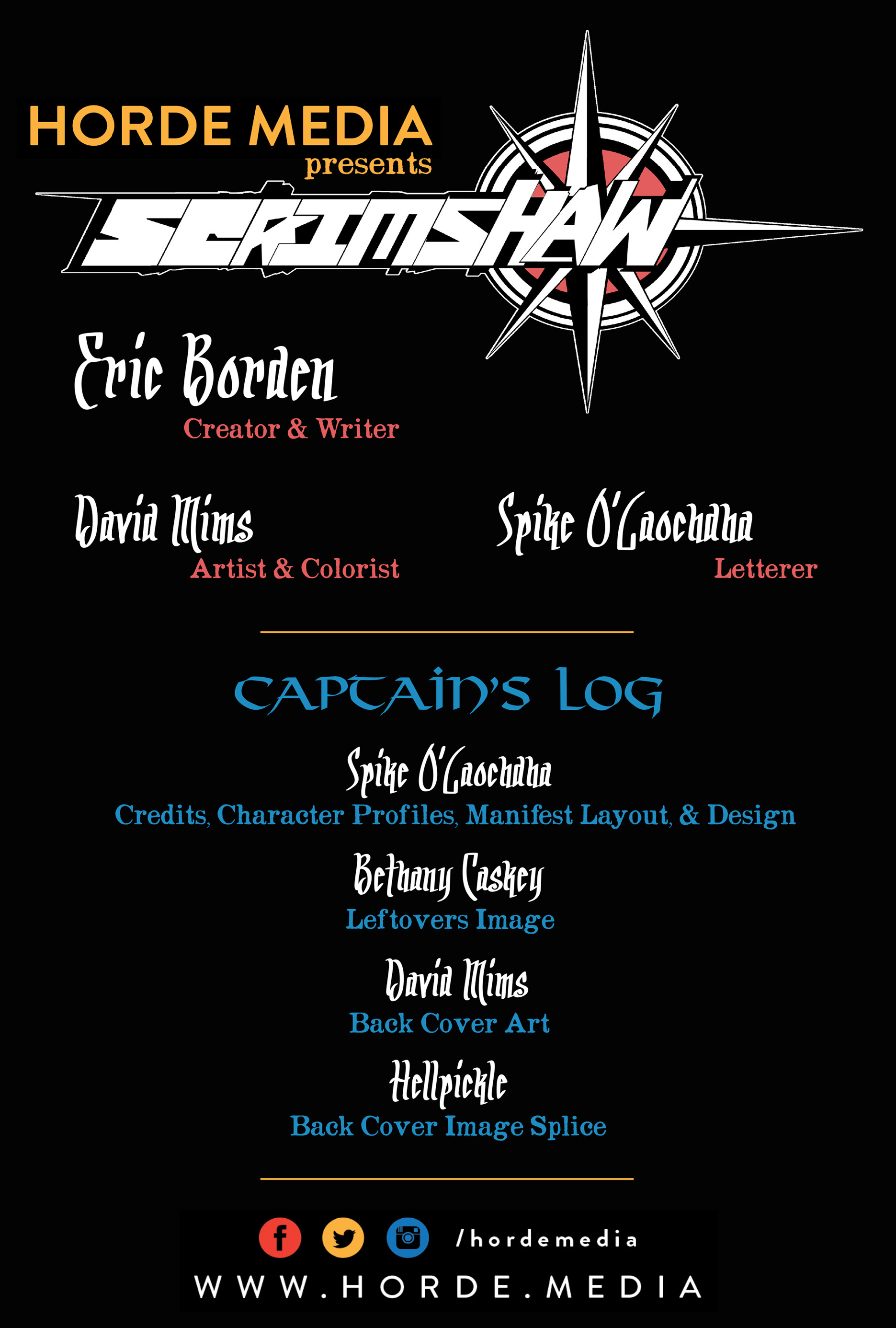 Read online Scrimshaw comic -  Issue #2 - 2