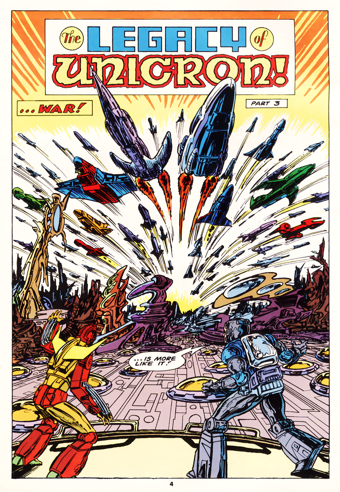 Read online The Transformers (UK) comic -  Issue #148 - 4