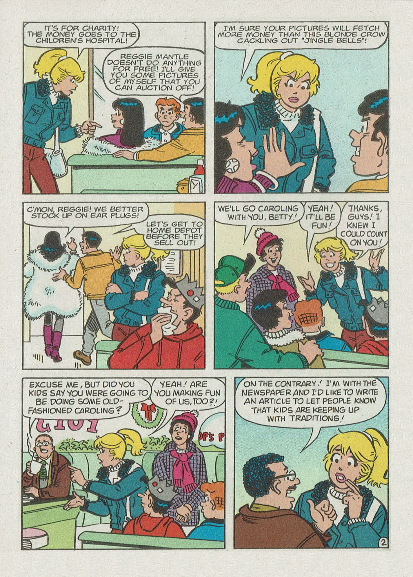 Read online Archie's Holiday Fun Digest comic -  Issue #8 - 70