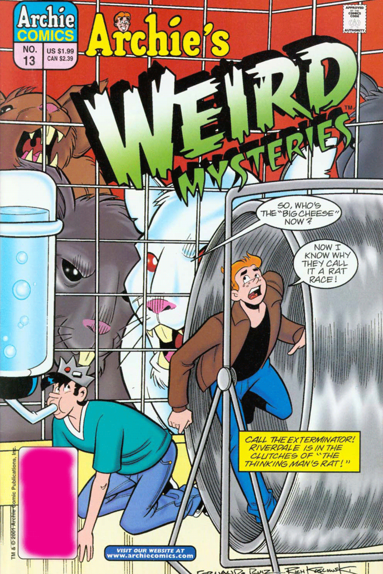 Read online Archie's Weird Mysteries comic -  Issue #13 - 1