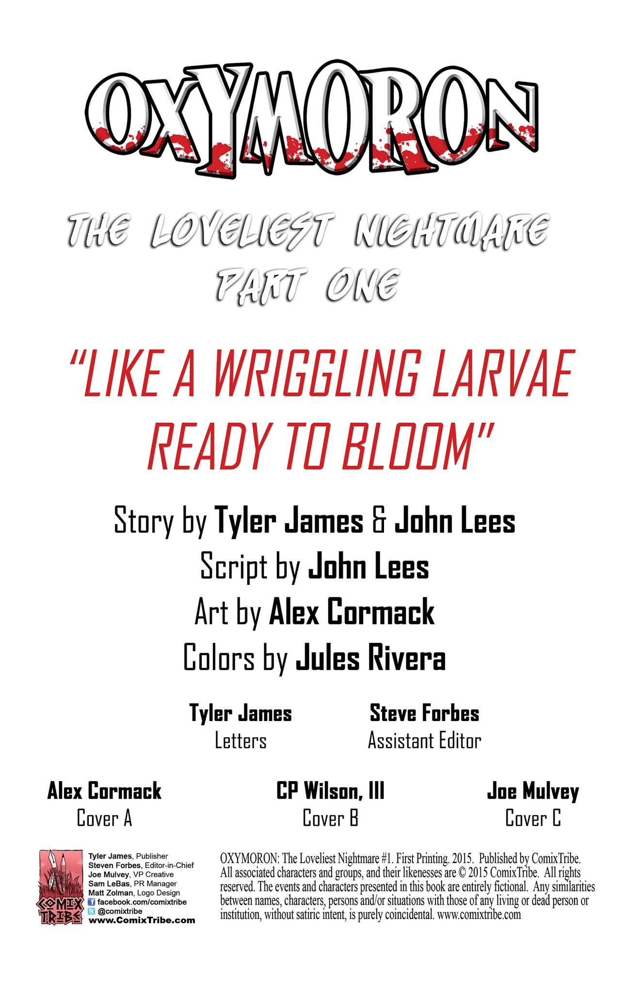 Read online Oxymoron: The Loveliest Nightmare comic -  Issue #1 - 4