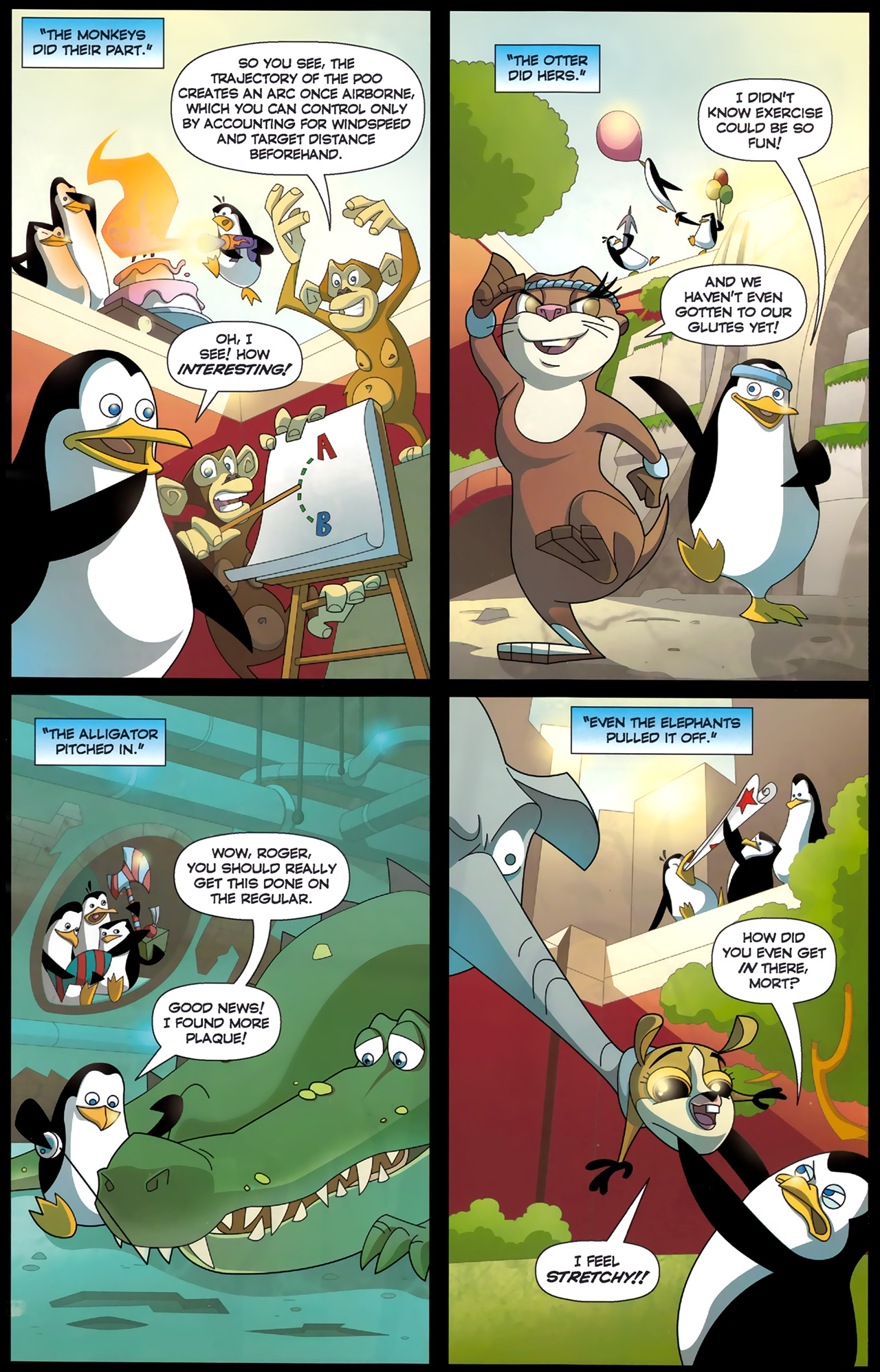 Read online Penguins of Madagascar comic -  Issue #2 - 23