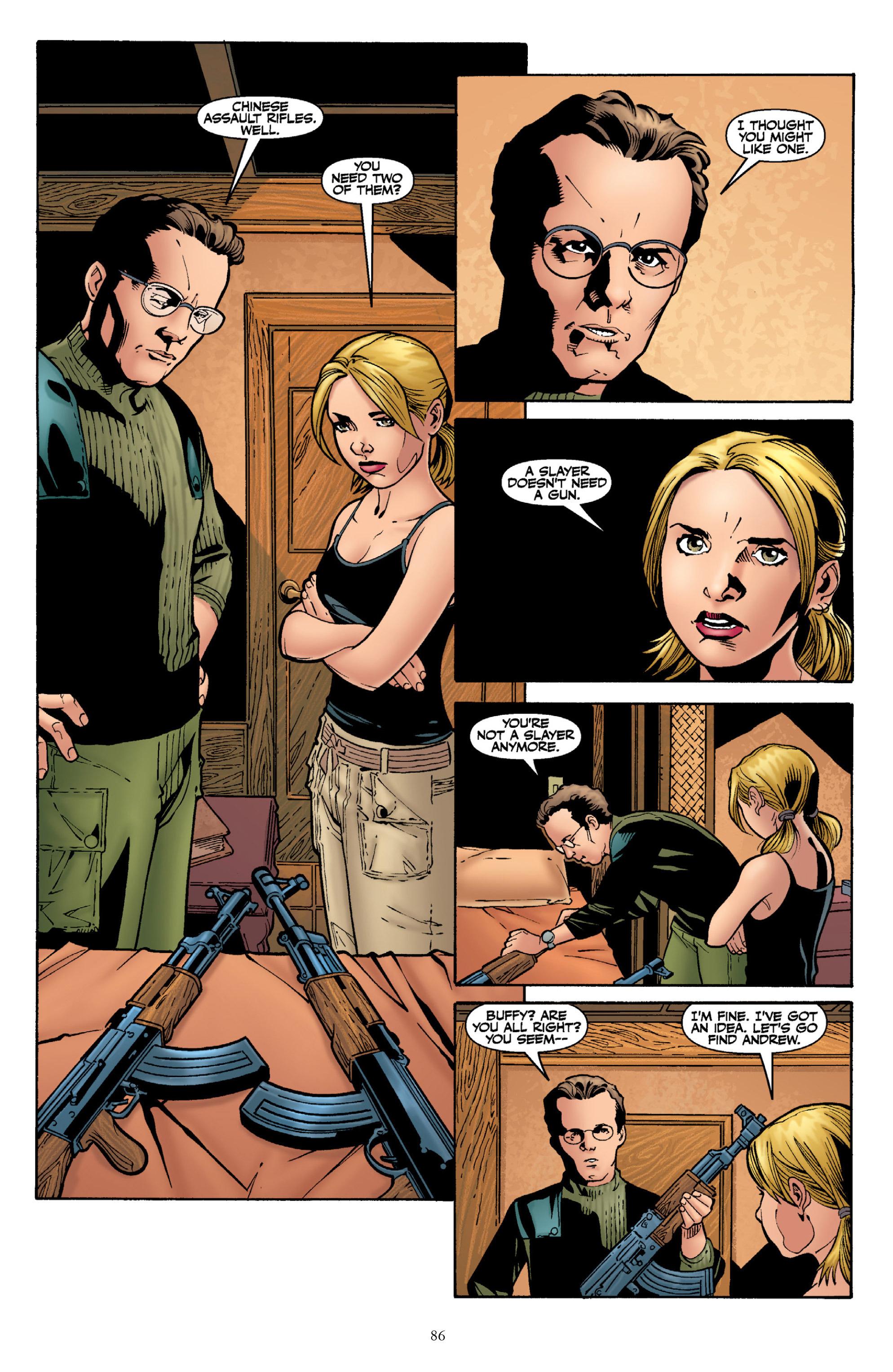Read online Buffy the Vampire Slayer Season Eight comic -  Issue # _TPB 6 - Retreat - 85