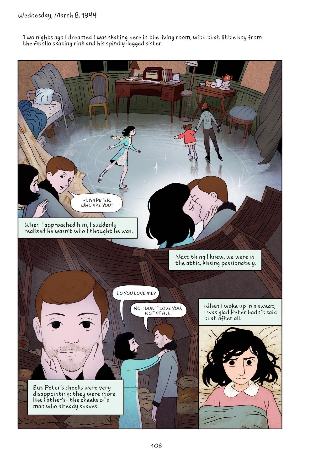 Read online Anne Frank’s Diary: The Graphic Adaptation comic -  Issue # TPB - 107