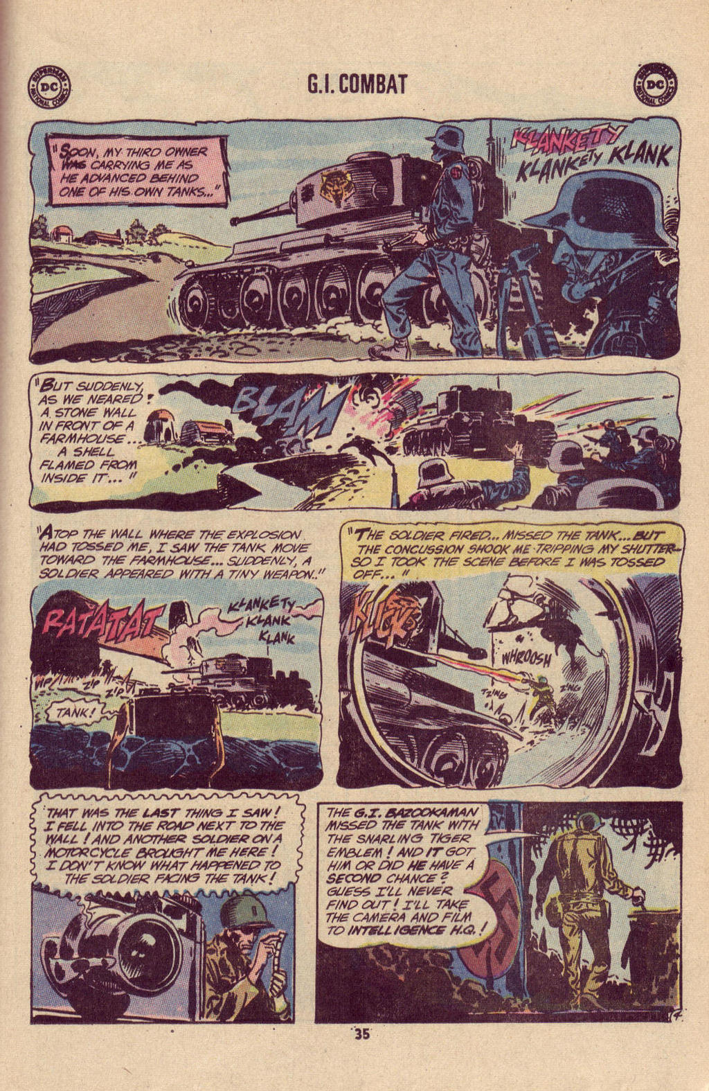 Read online G.I. Combat (1952) comic -  Issue #146 - 37