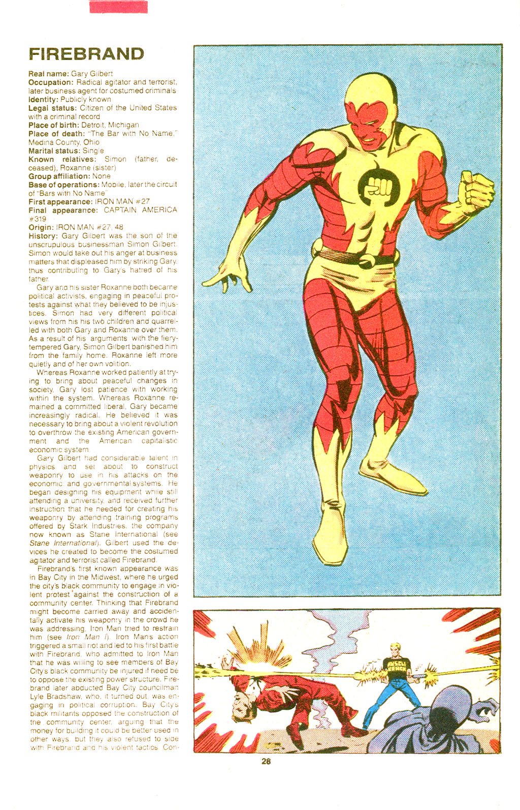 Read online The Official Handbook of the Marvel Universe Deluxe Edition comic -  Issue #17 - 30