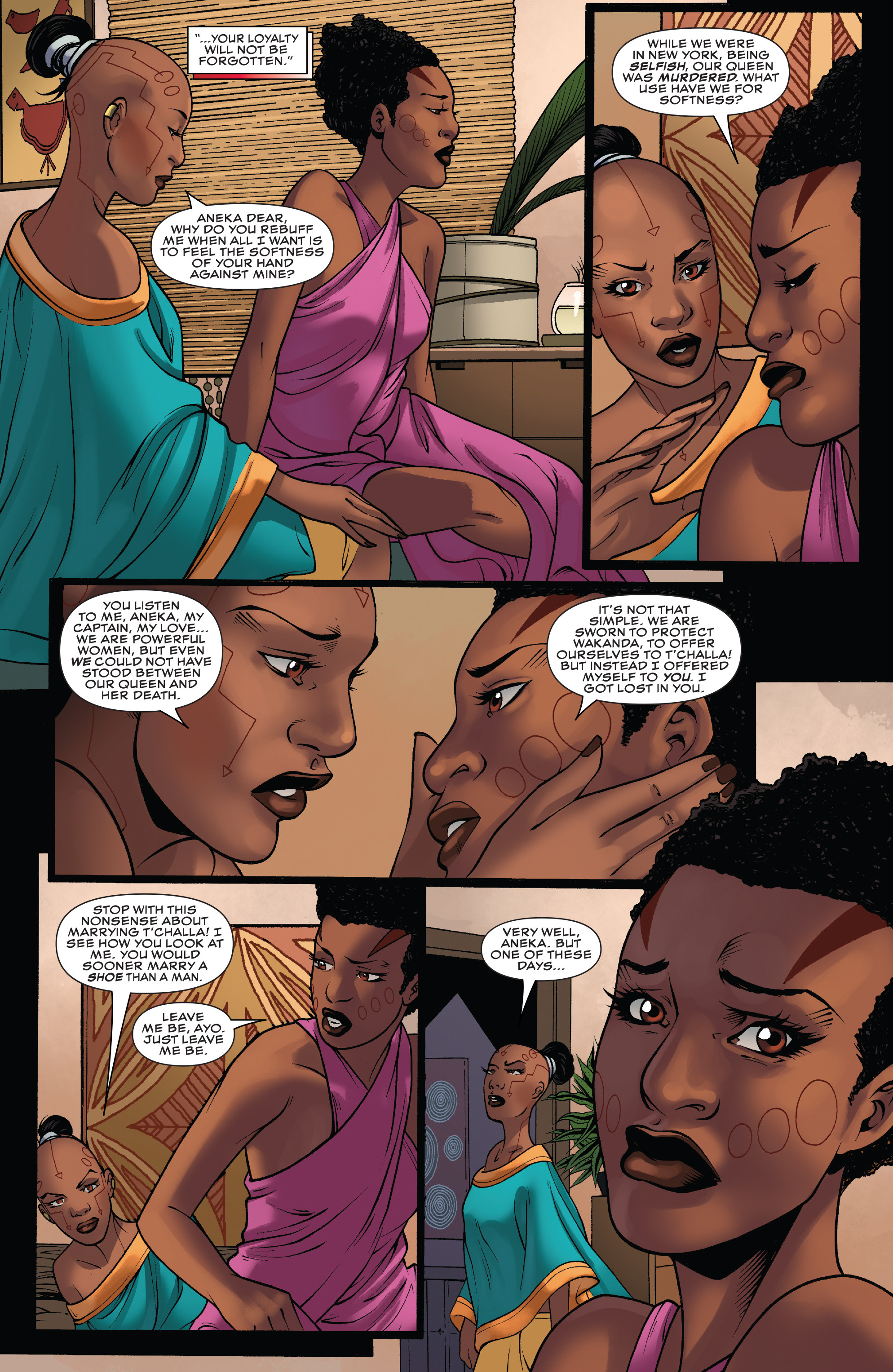 Read online Black Panther: World of Wakanda comic -  Issue #4 - 12