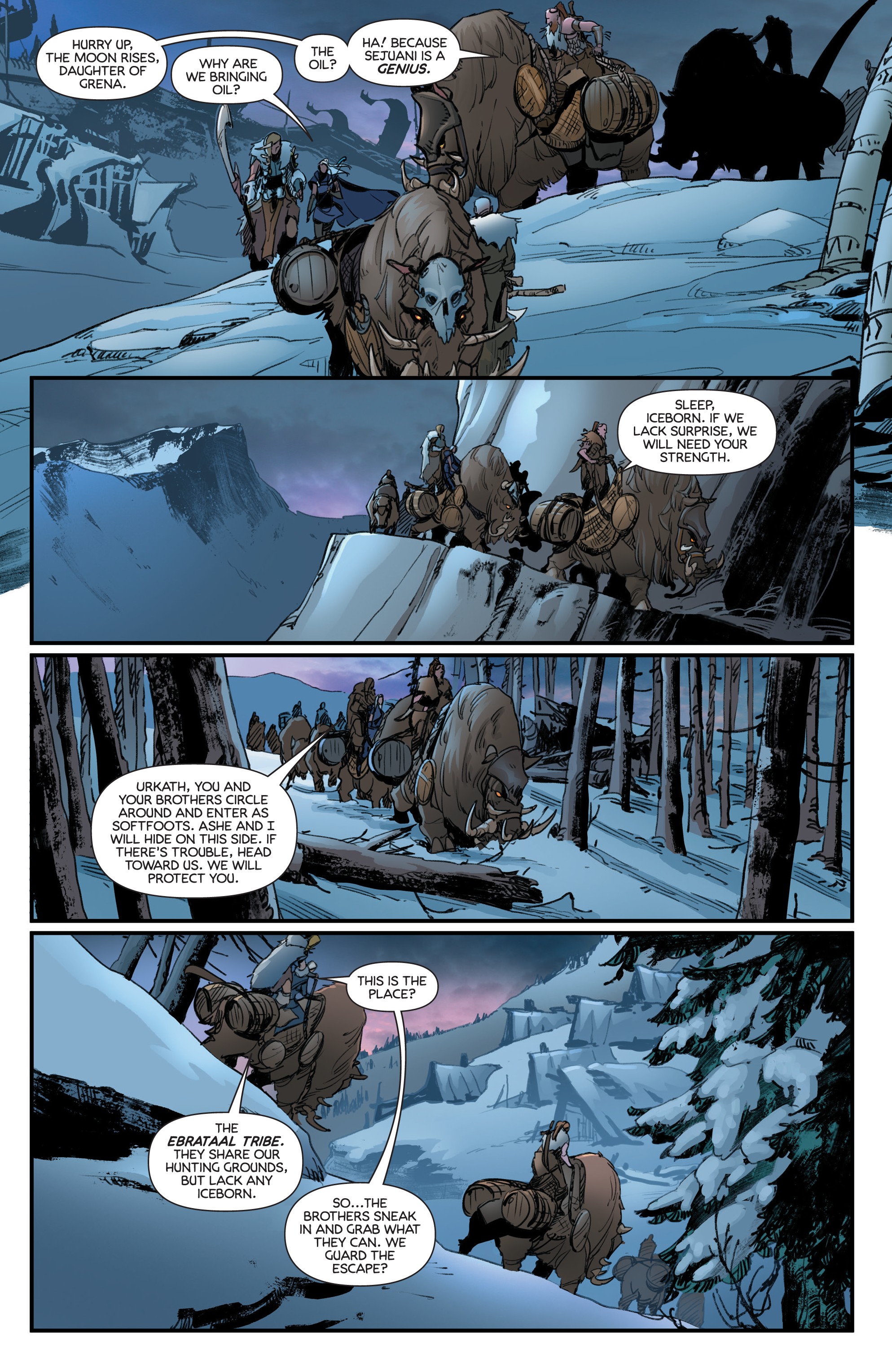 Read online League of Legends: Ashe: Warmother Special Edition comic -  Issue #4 - 17