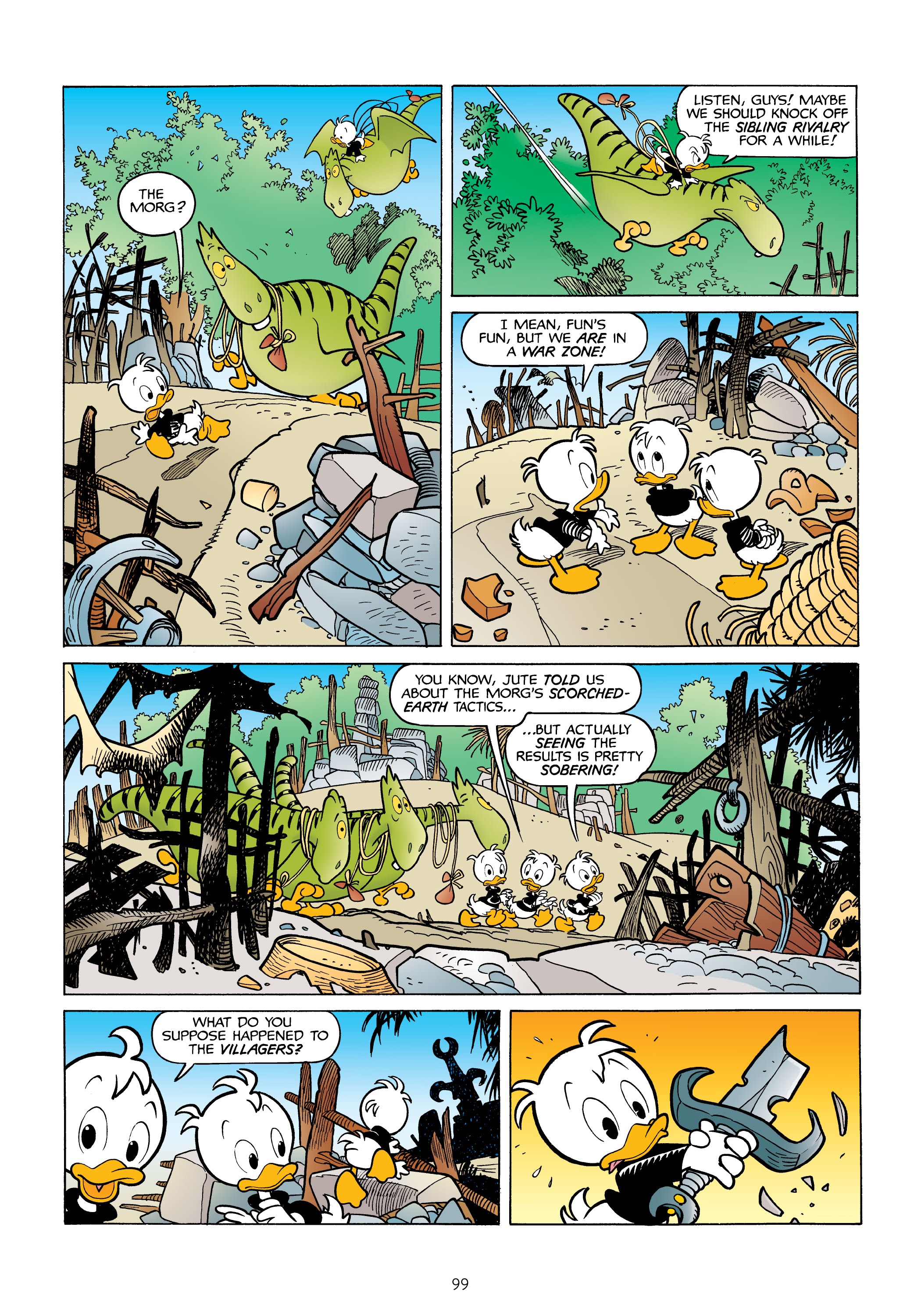 Read online Donald Duck and Uncle Scrooge: World of the Dragonlords comic -  Issue # TPB (Part 1) - 100