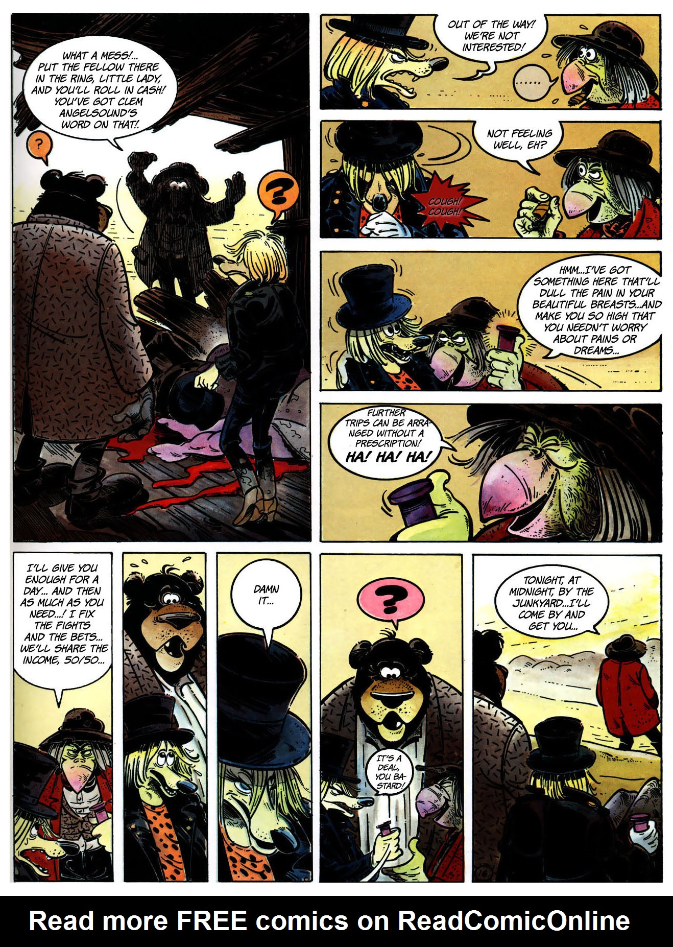 Read online Une enquête de l'inspecteur Canardo comic -  Issue #3 - 22