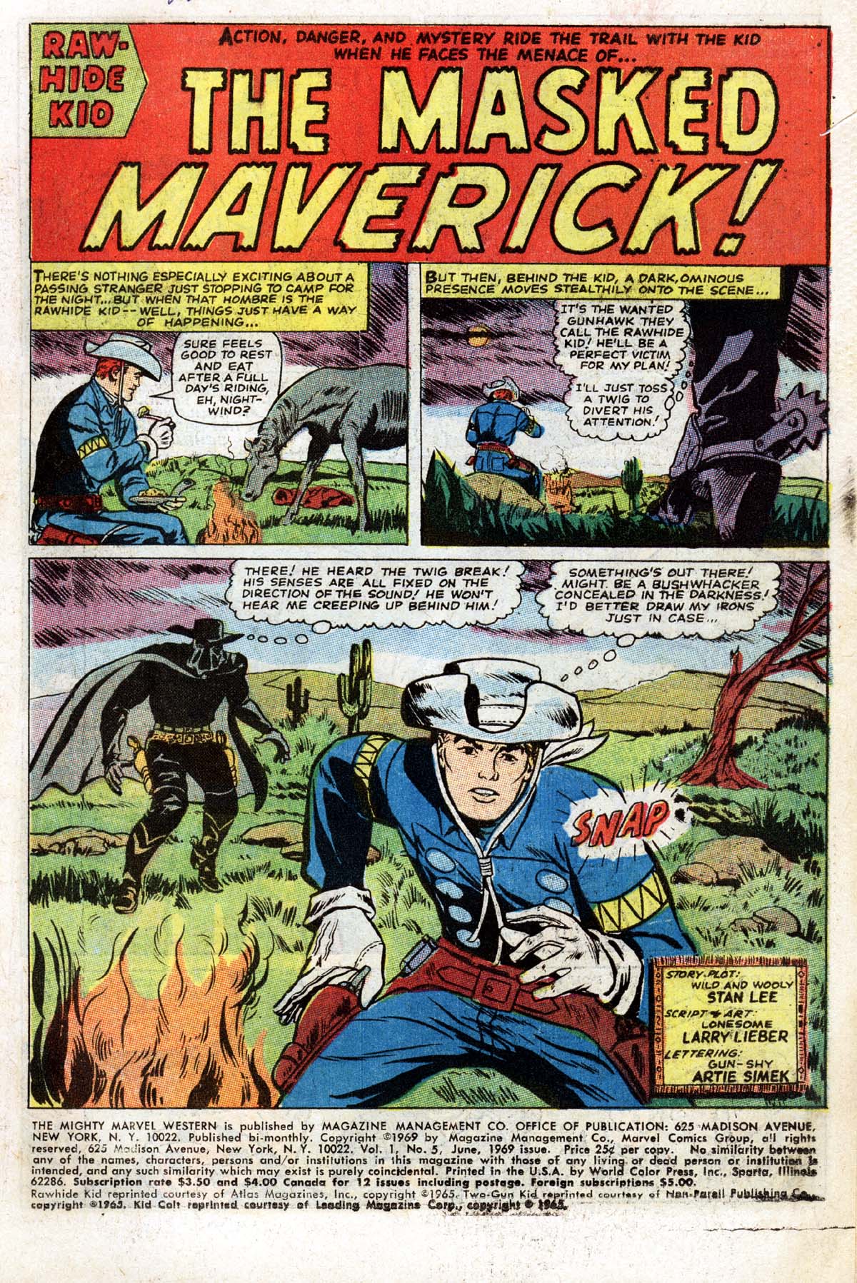 Read online The Mighty Marvel Western comic -  Issue #5 - 3