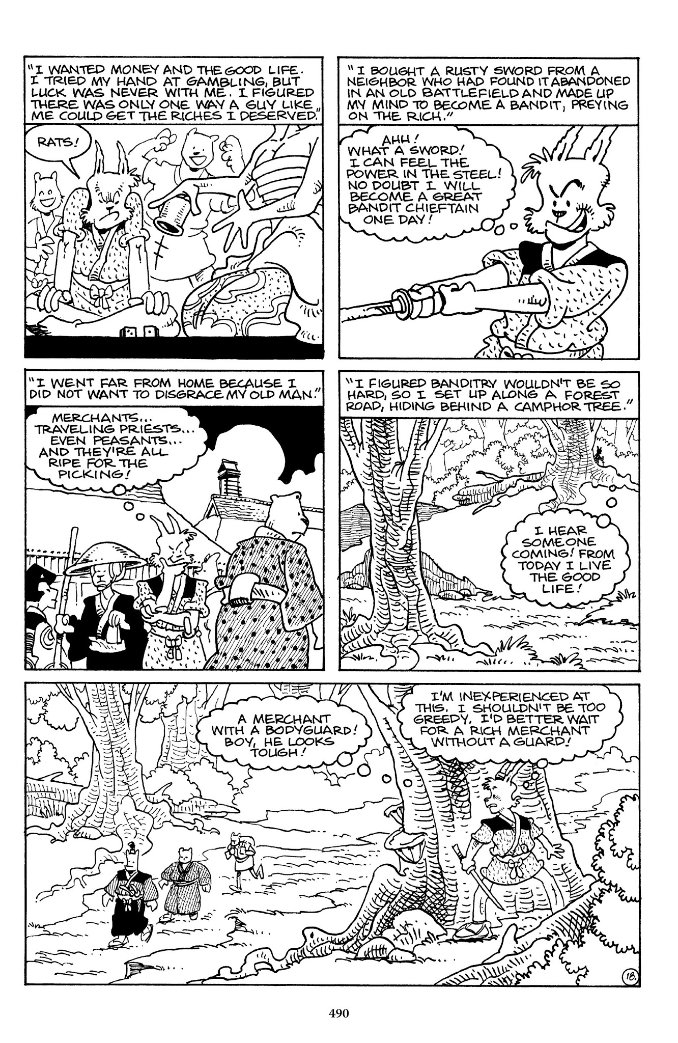Read online The Usagi Yojimbo Saga comic -  Issue # TPB 3 - 485