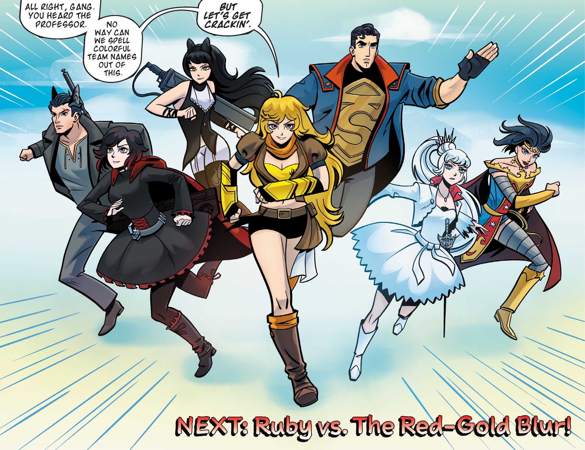 Read online RWBY/Justice League comic -  Issue #4 - 23