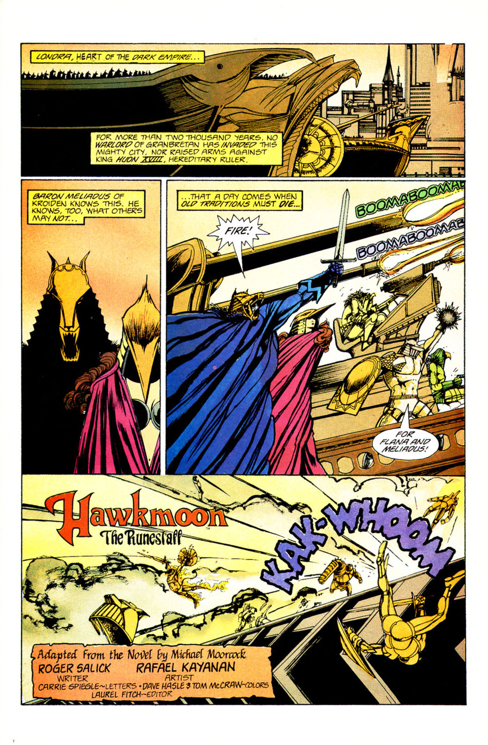 Read online Hawkmoon: The Runestaff comic -  Issue #3 - 3