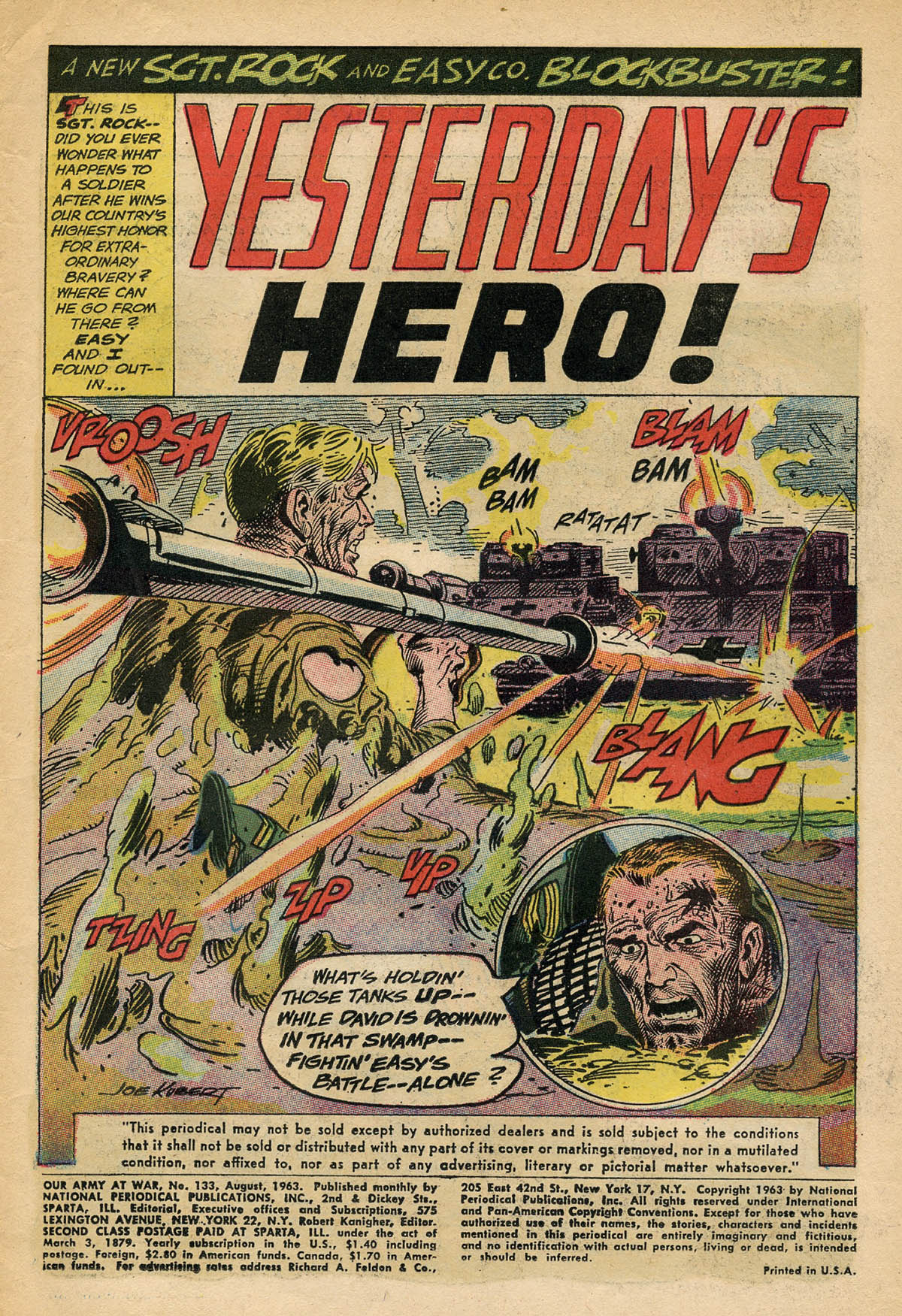 Read online Our Army at War (1952) comic -  Issue #133 - 3