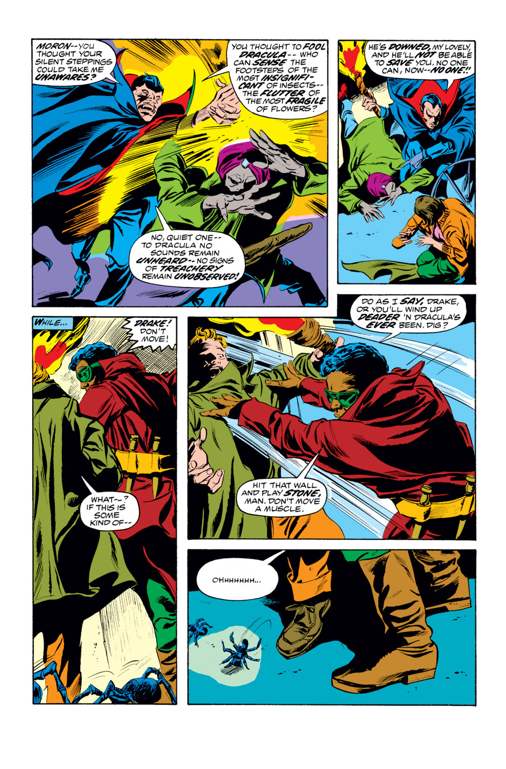 Read online Tomb of Dracula (1972) comic -  Issue #12 - 14