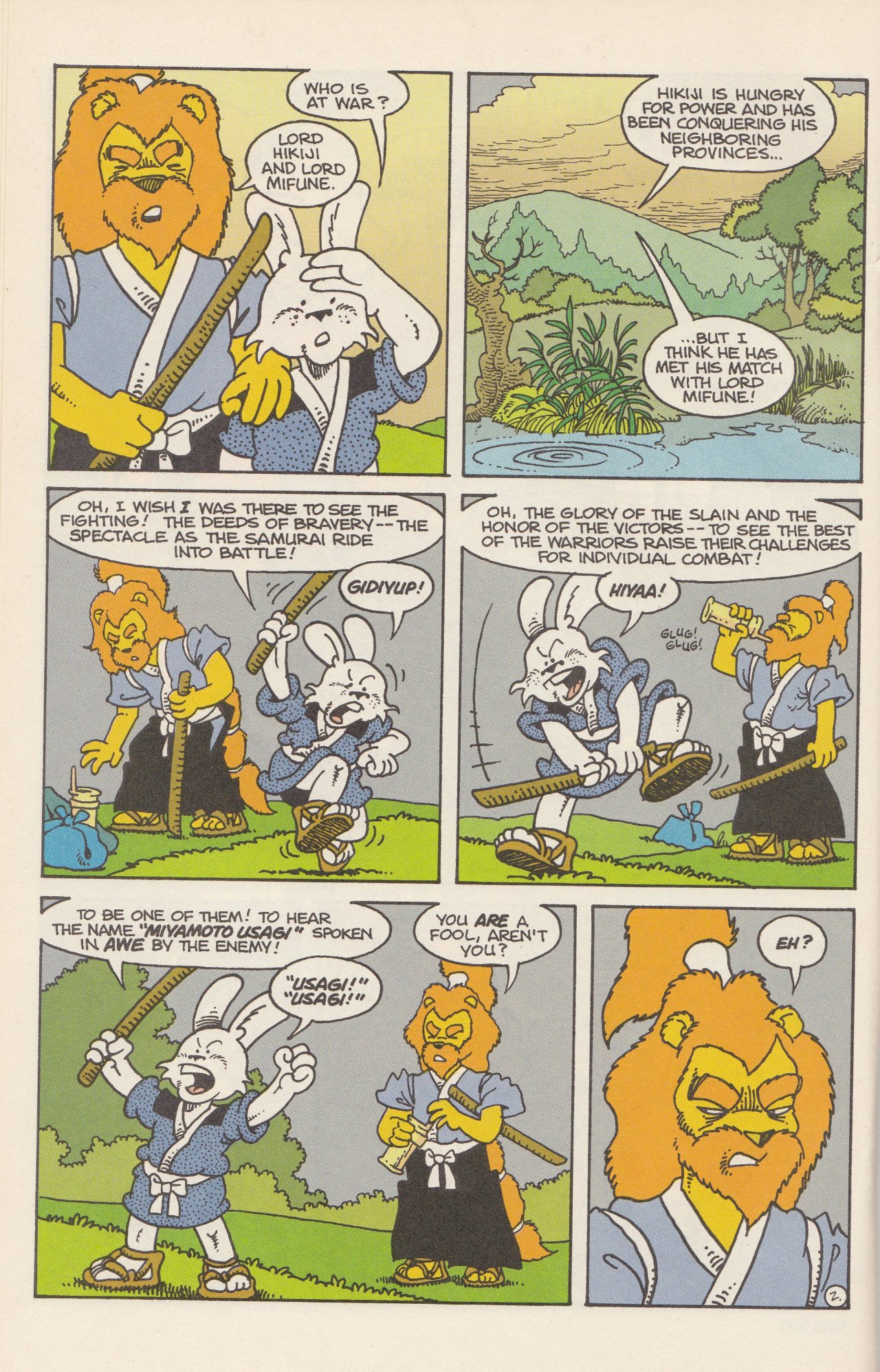 Read online Usagi Yojimbo (1993) comic -  Issue #6 - 24