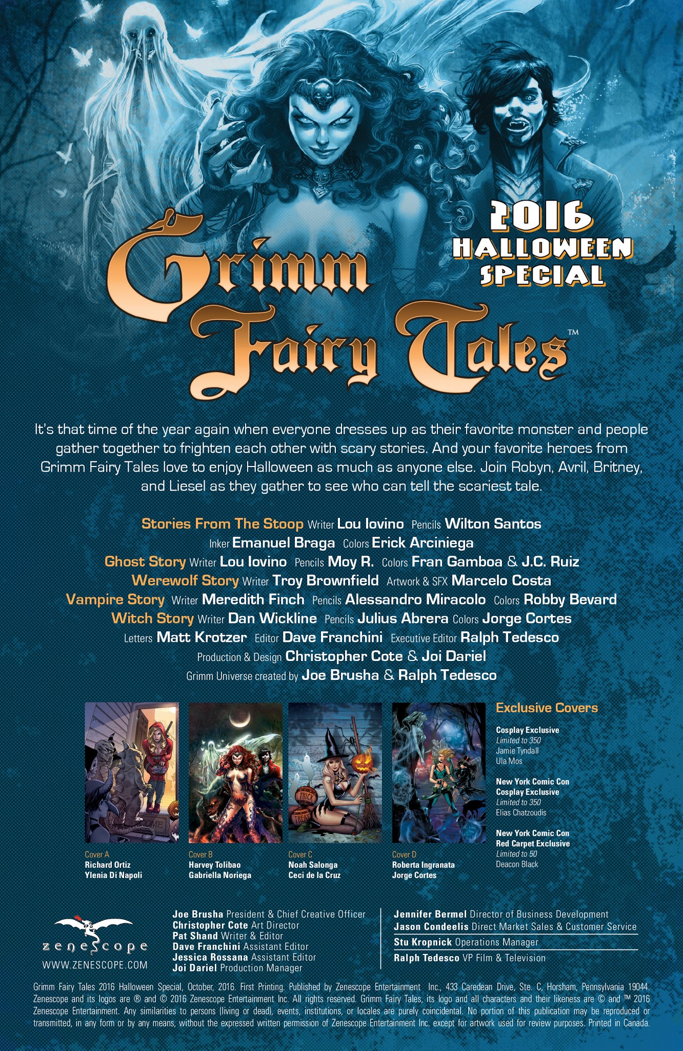 Read online Grimm Fairy Tales: Halloween Special comic -  Issue #8 - 2