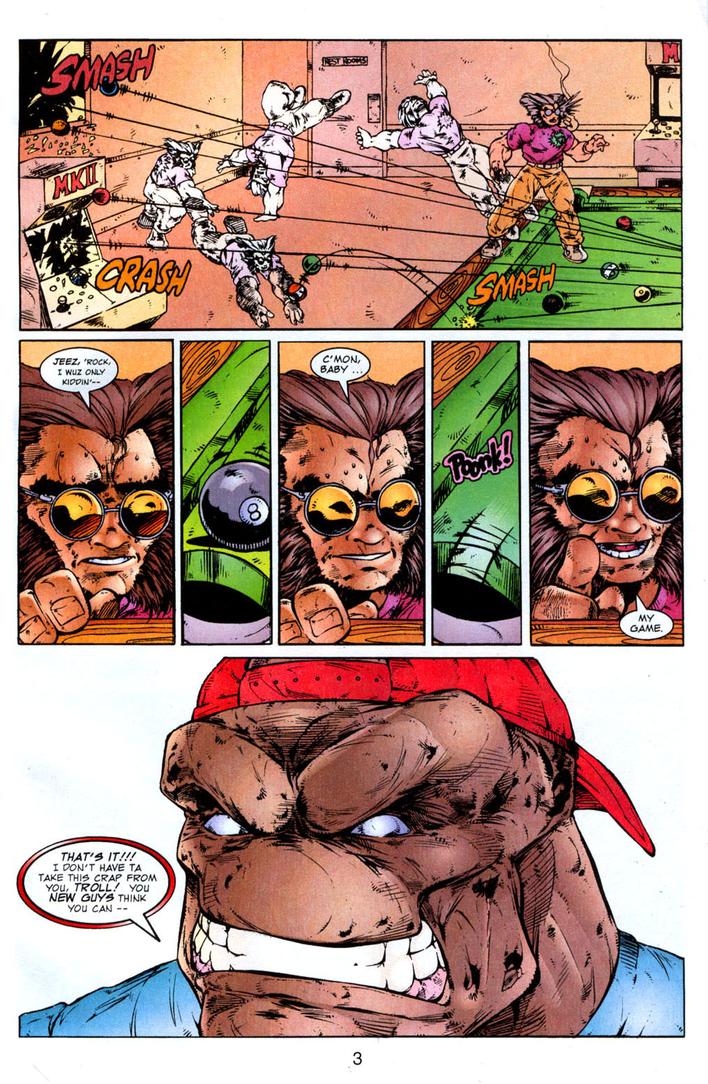 Read online Troll: Once a Hero comic -  Issue # Full - 5