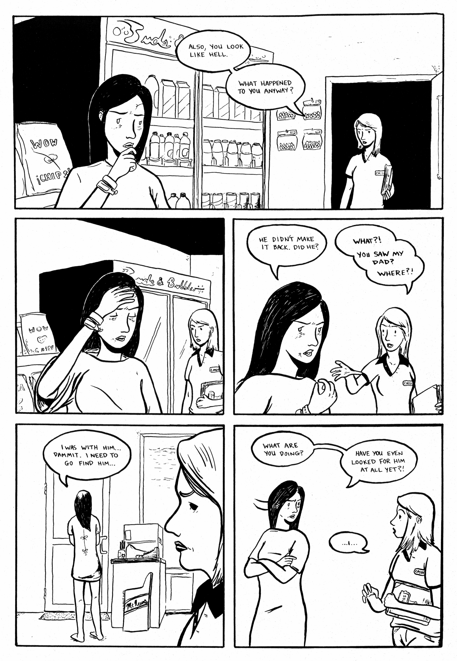 Read online Only Skin comic -  Issue #3 - 25