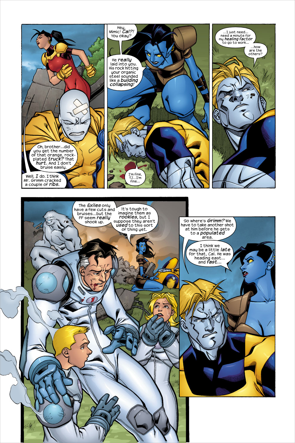 Read online Exiles (2001) comic -  Issue #35 - 21