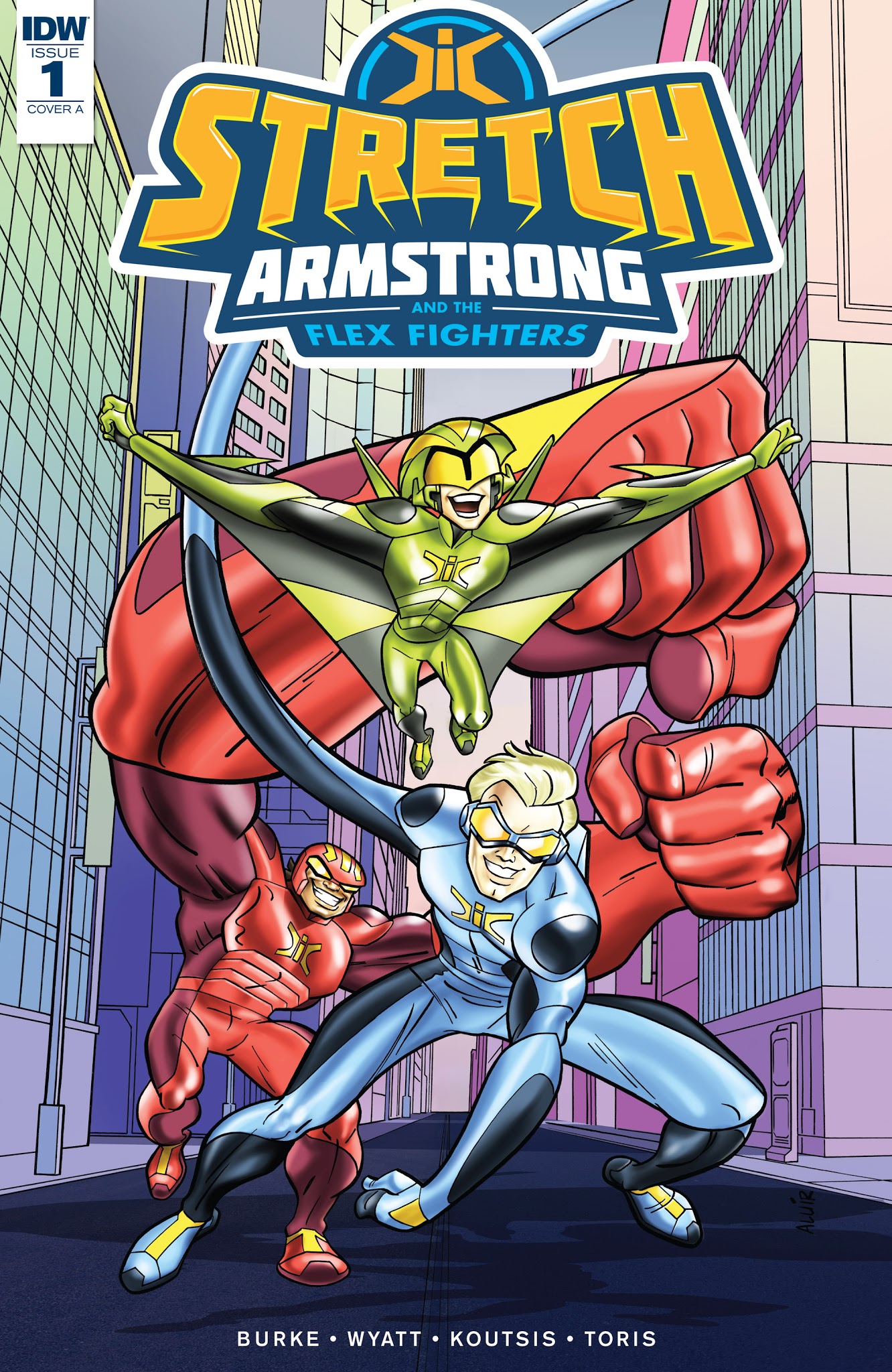 Read online Stretch Armstrong and the Flex Fighters comic -  Issue #1 - 1