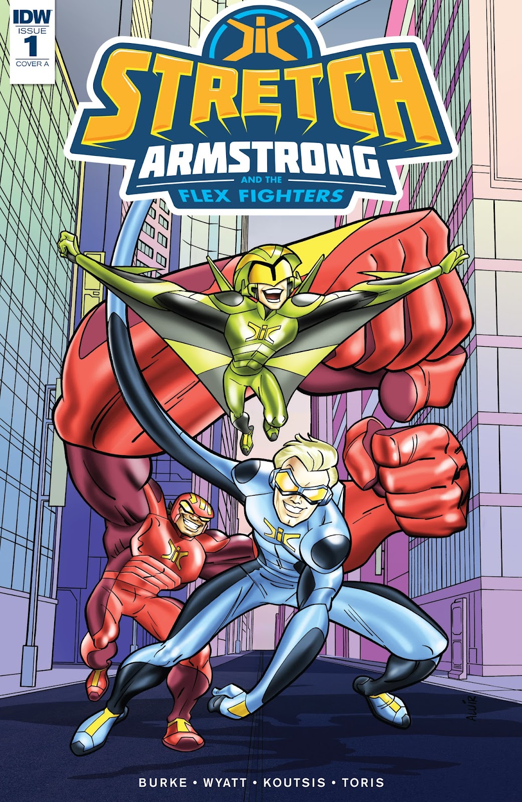 Stretch Armstrong and the Flex Fighters issue 1 - Page 1