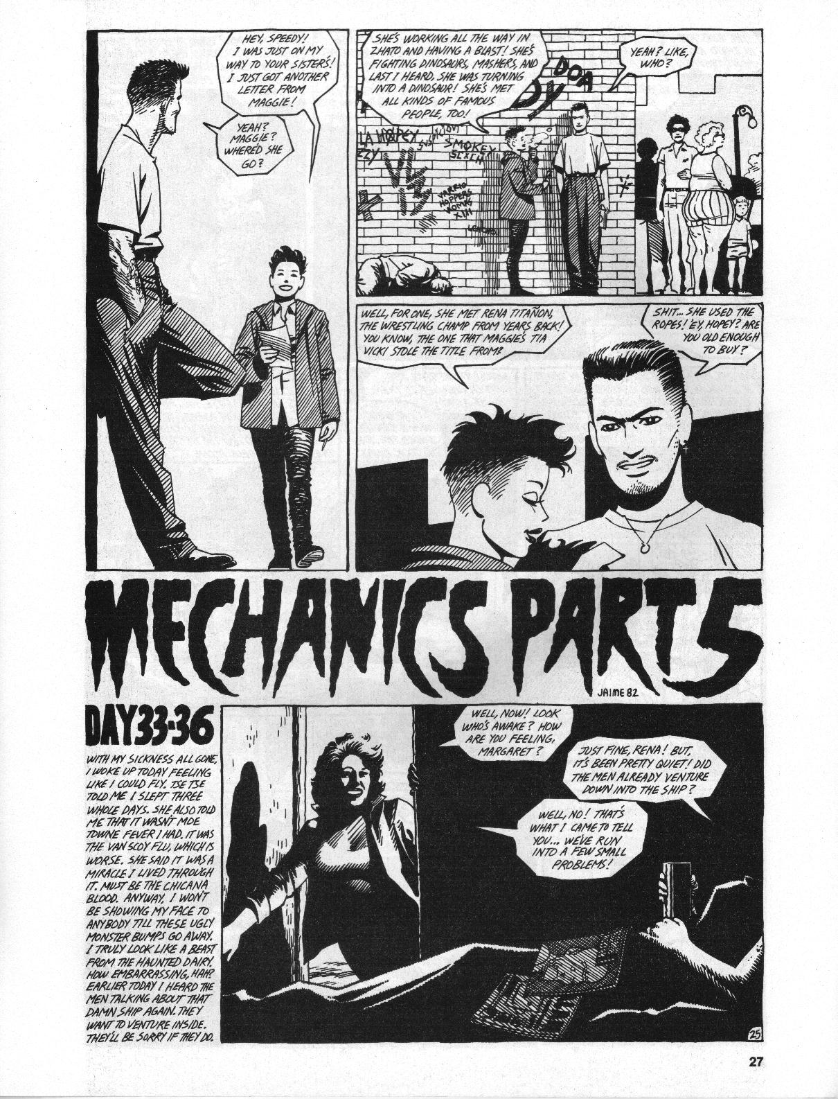 Read online Love and Rockets (1982) comic -  Issue #2 - 27