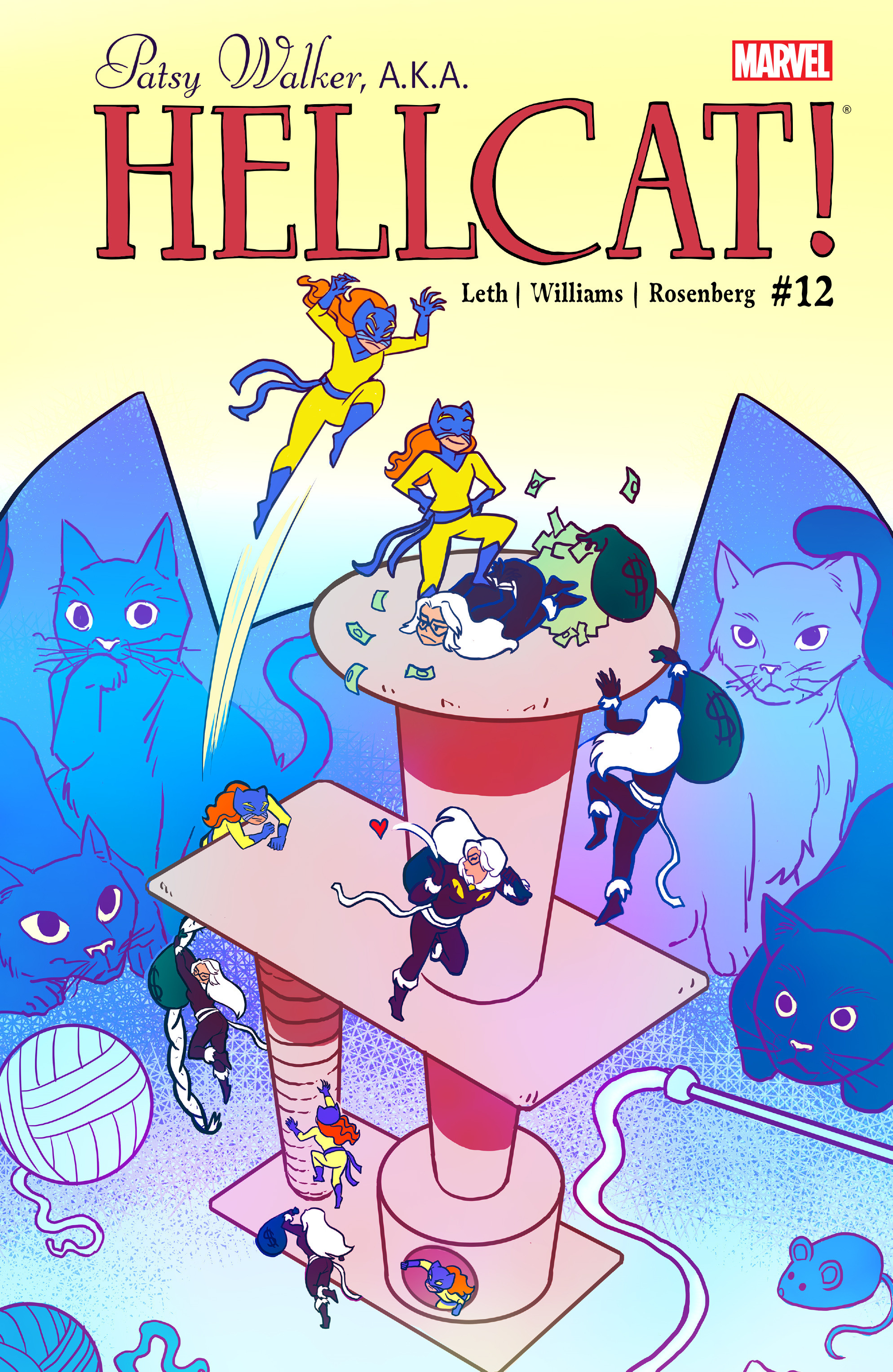 Read online Patsy Walker, A.K.A. Hellcat! comic -  Issue #12 - 1