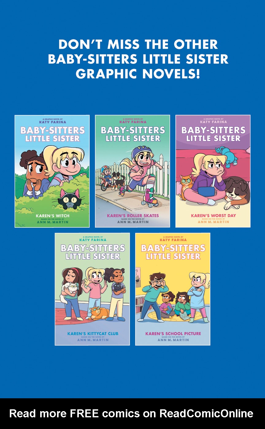 Read online Baby-Sitters Little Sister comic -  Issue #6 - 161