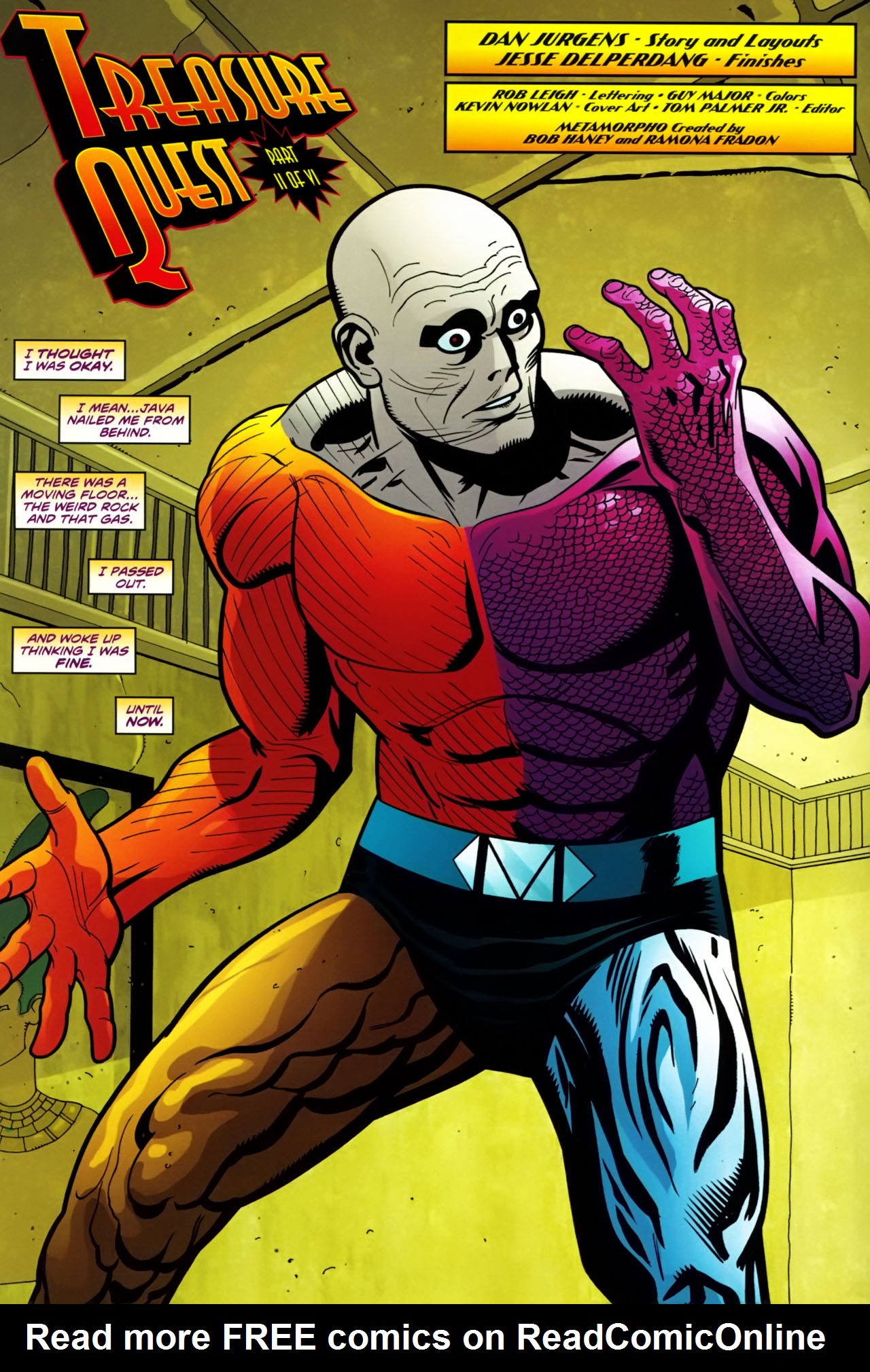 Read online Metamorpho: Year One comic -  Issue #2 - 3