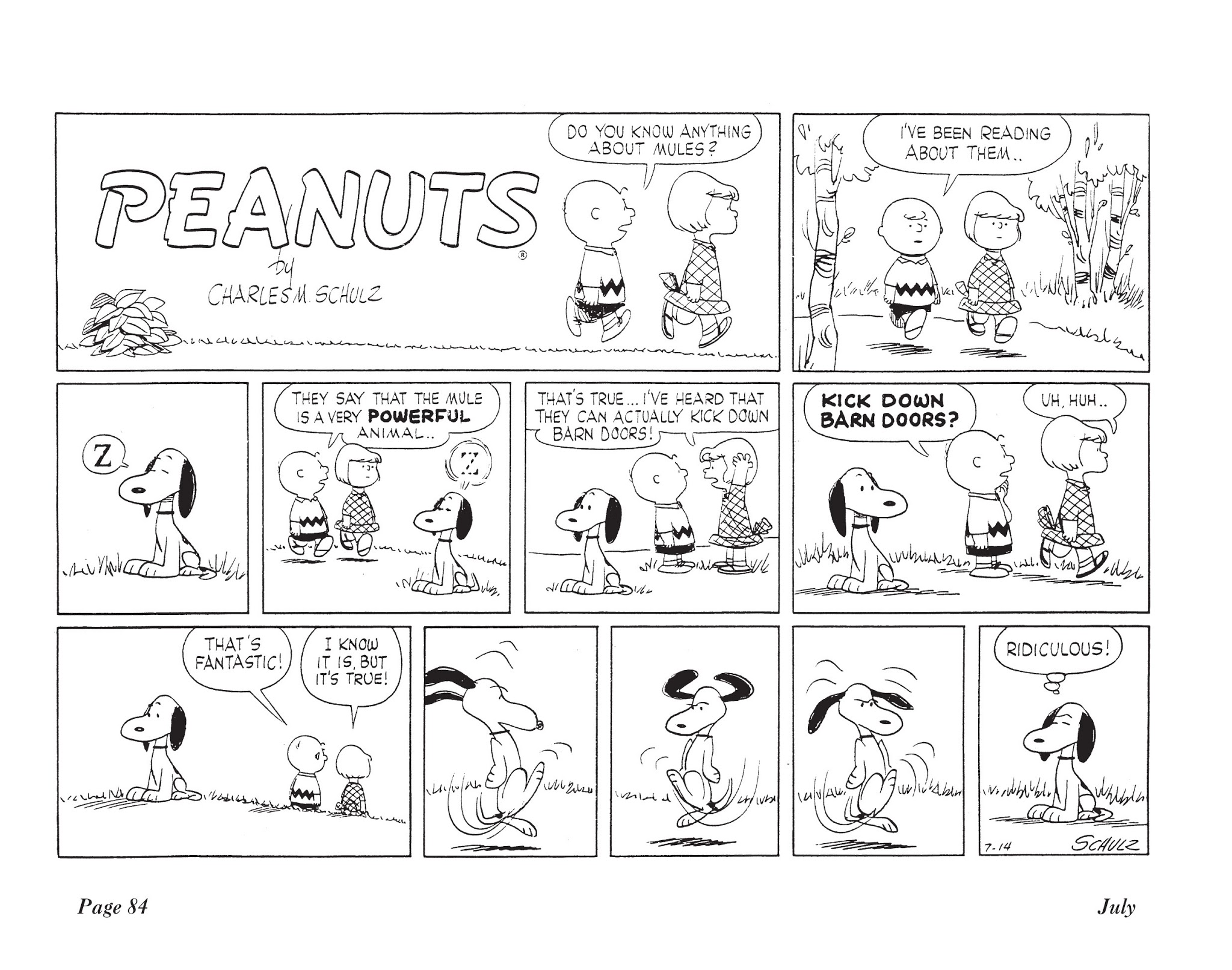 Read online The Complete Peanuts comic -  Issue # TPB 4 - 98