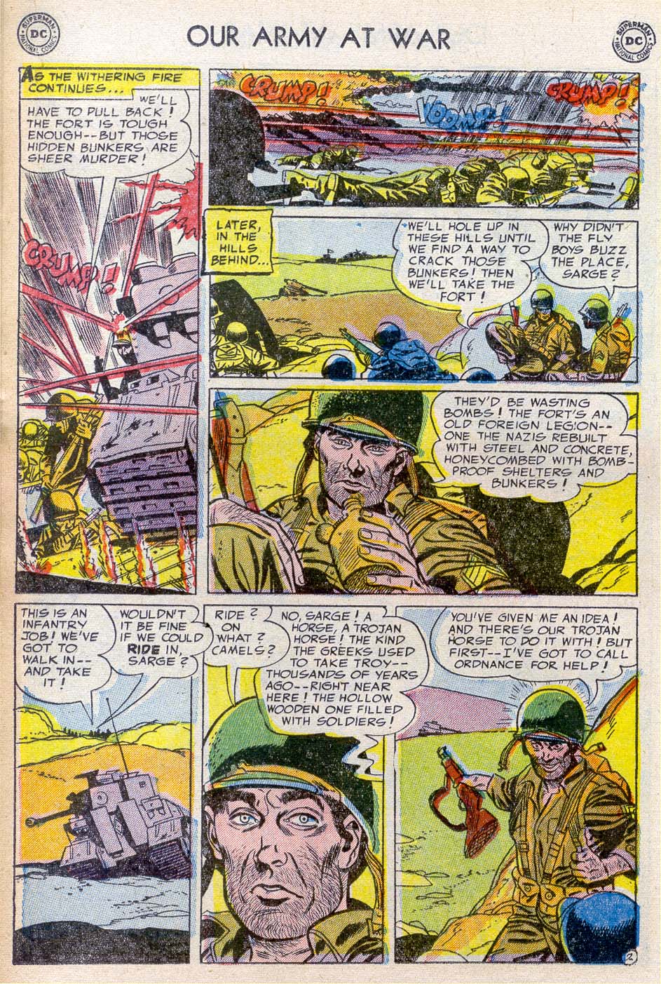 Read online Our Army at War (1952) comic -  Issue #30 - 20