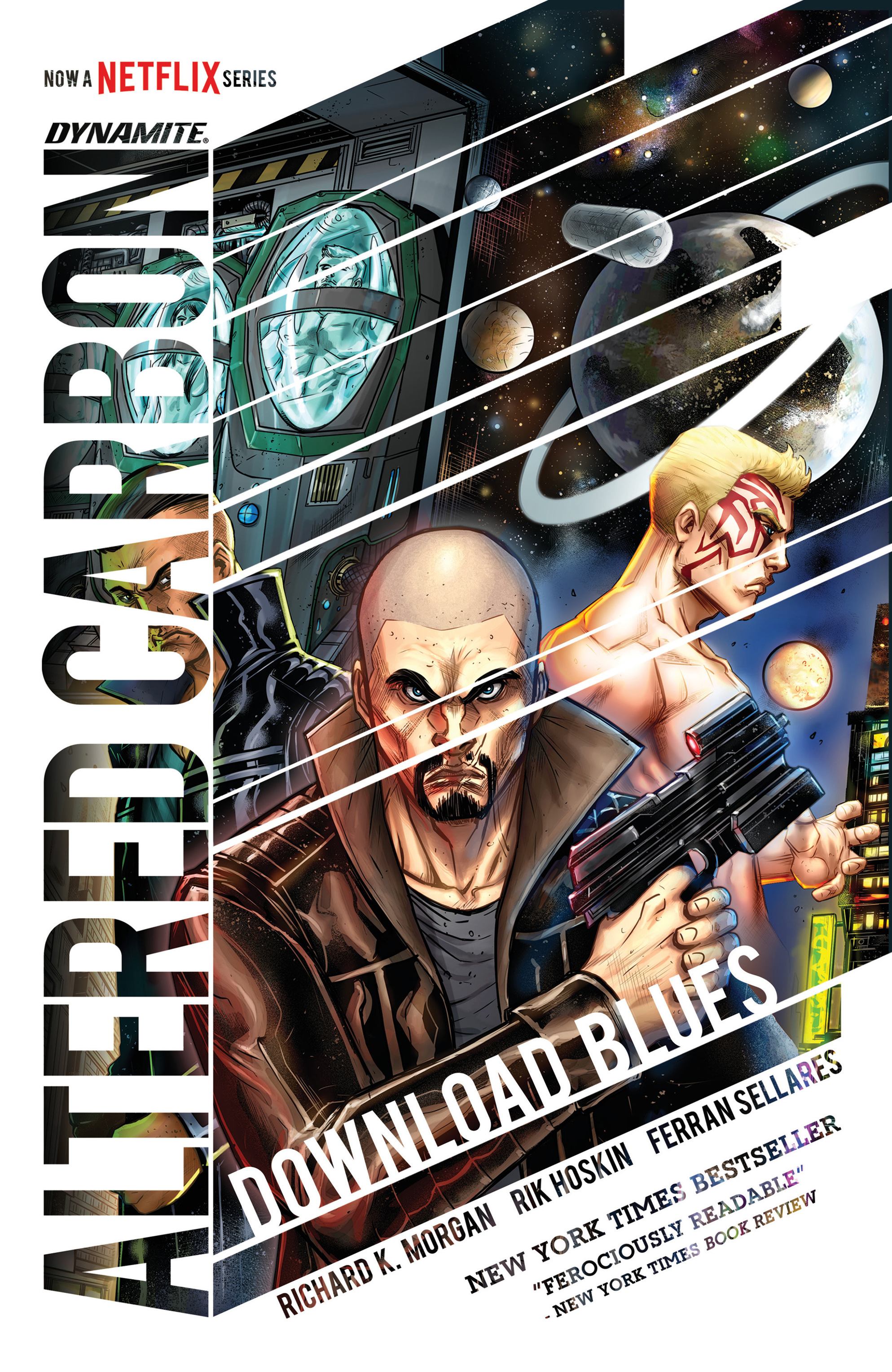 Read online Altered Carbon: Download Blues comic -  Issue # TPB - 1