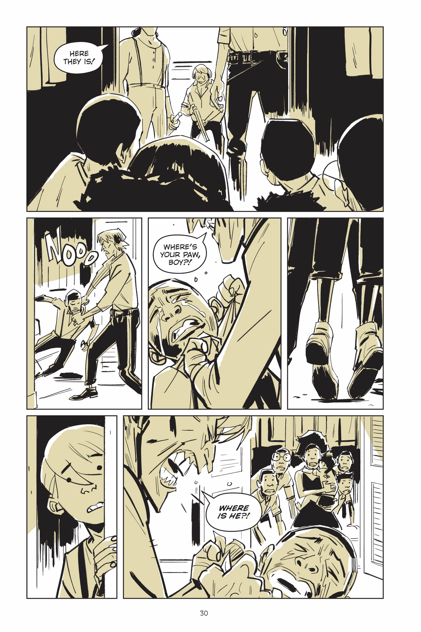 Read online Now Let Me Fly: A Portrait of Eugene Bullard comic -  Issue # TPB (Part 1) - 36