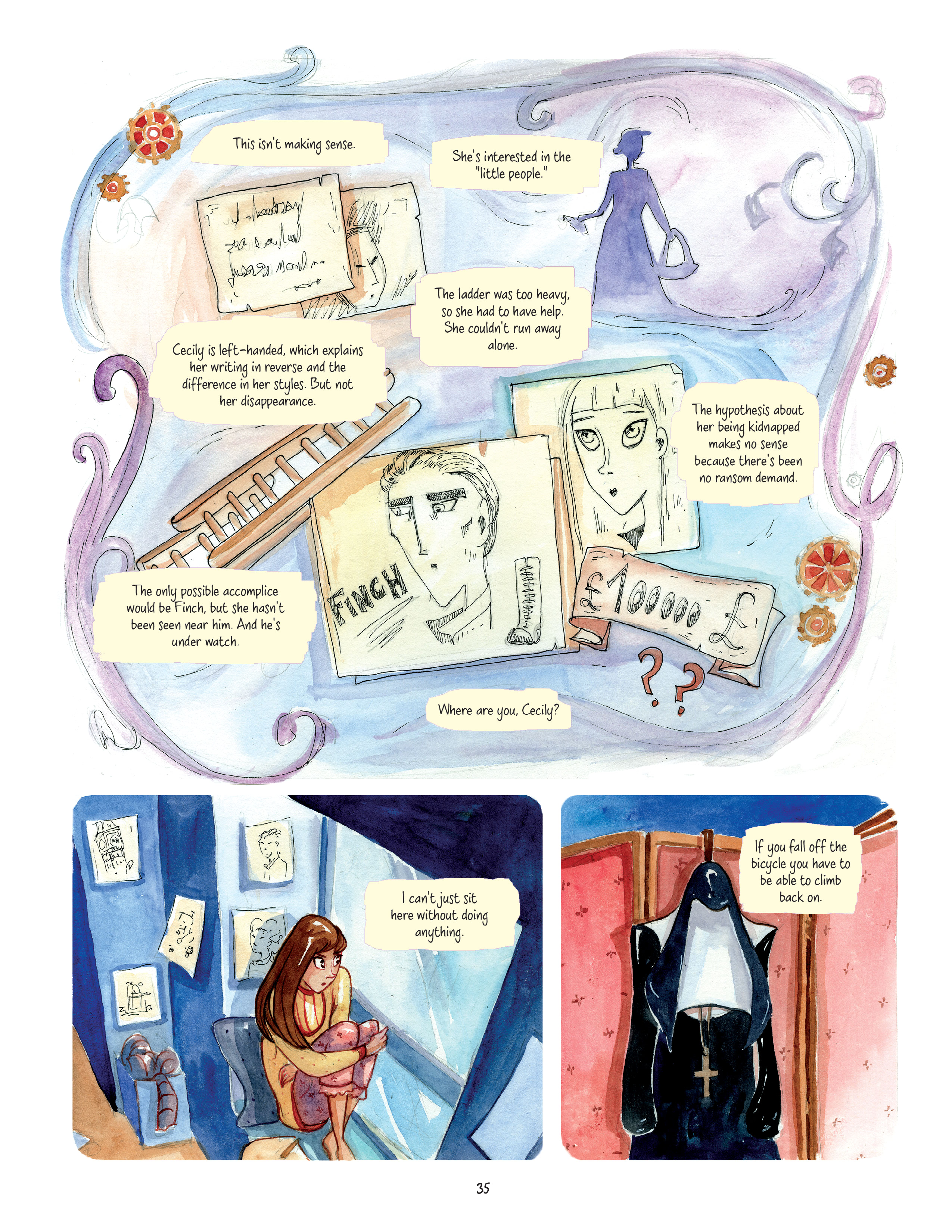 Read online An Enola Holmes Mystery comic -  Issue #2 - 37