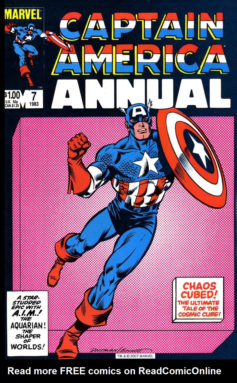 Read online Captain America (1968) comic -  Issue # _Annual 7 - 1