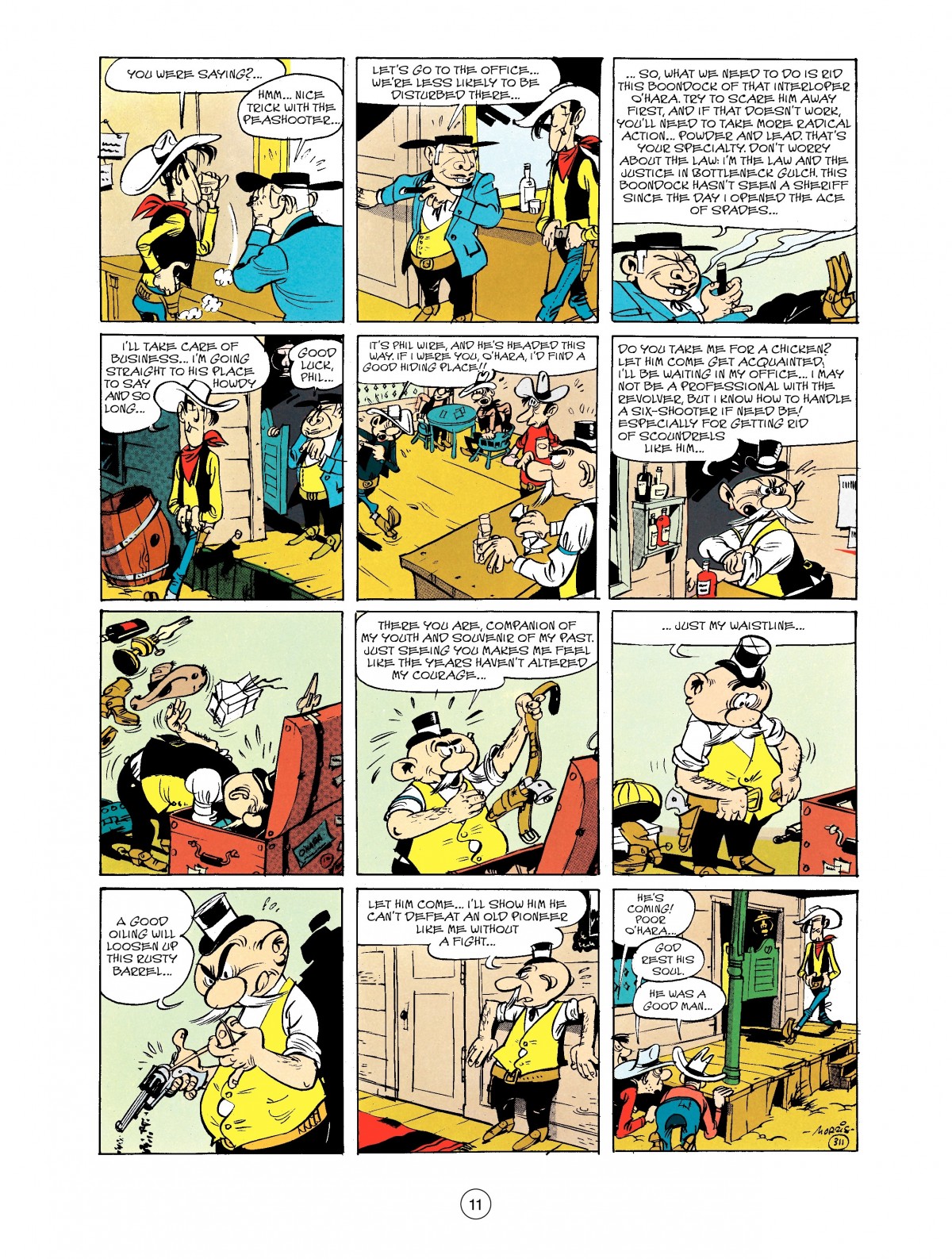 Read online A Lucky Luke Adventure comic -  Issue #40 - 11