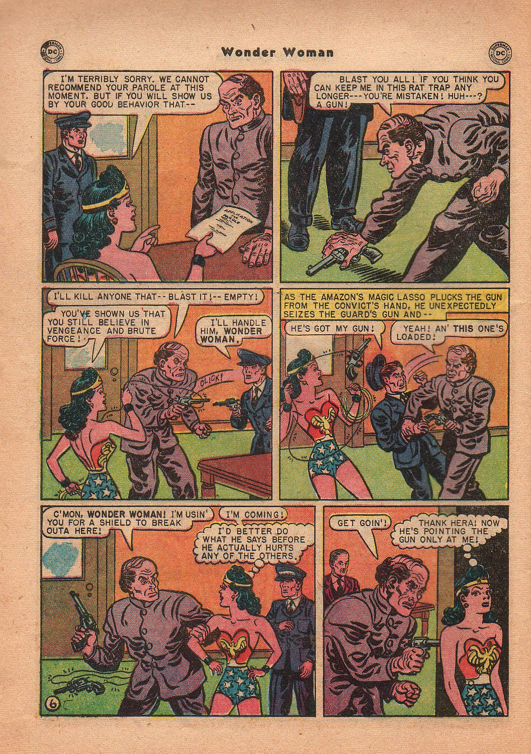 Read online Wonder Woman (1942) comic -  Issue #42 - 43