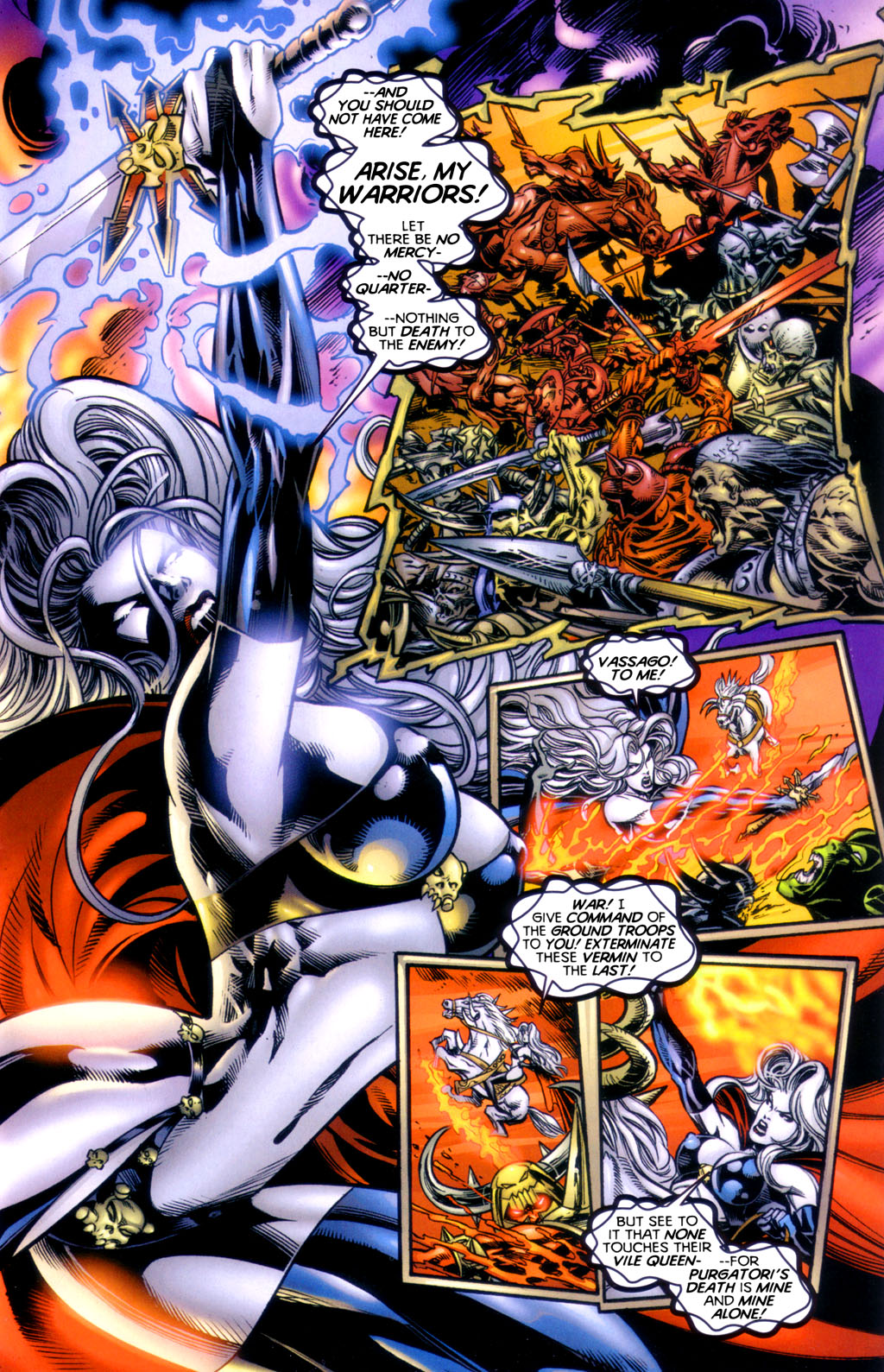 Lady Death vs. Purgatori issue Full - Page 8