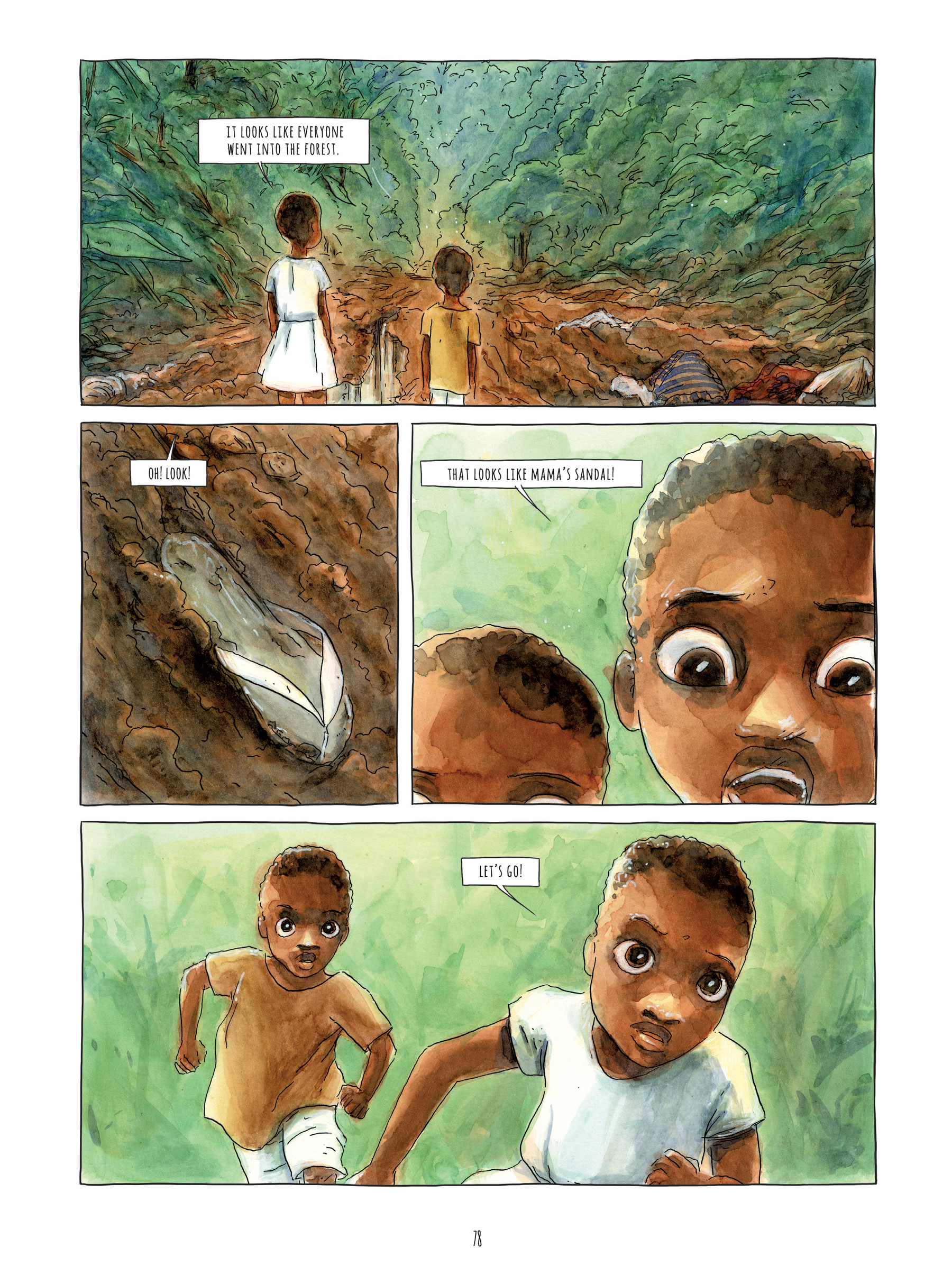 Read online Alice on the Run: One Child's Journey Through the Rwandan Civil War comic -  Issue # TPB - 77