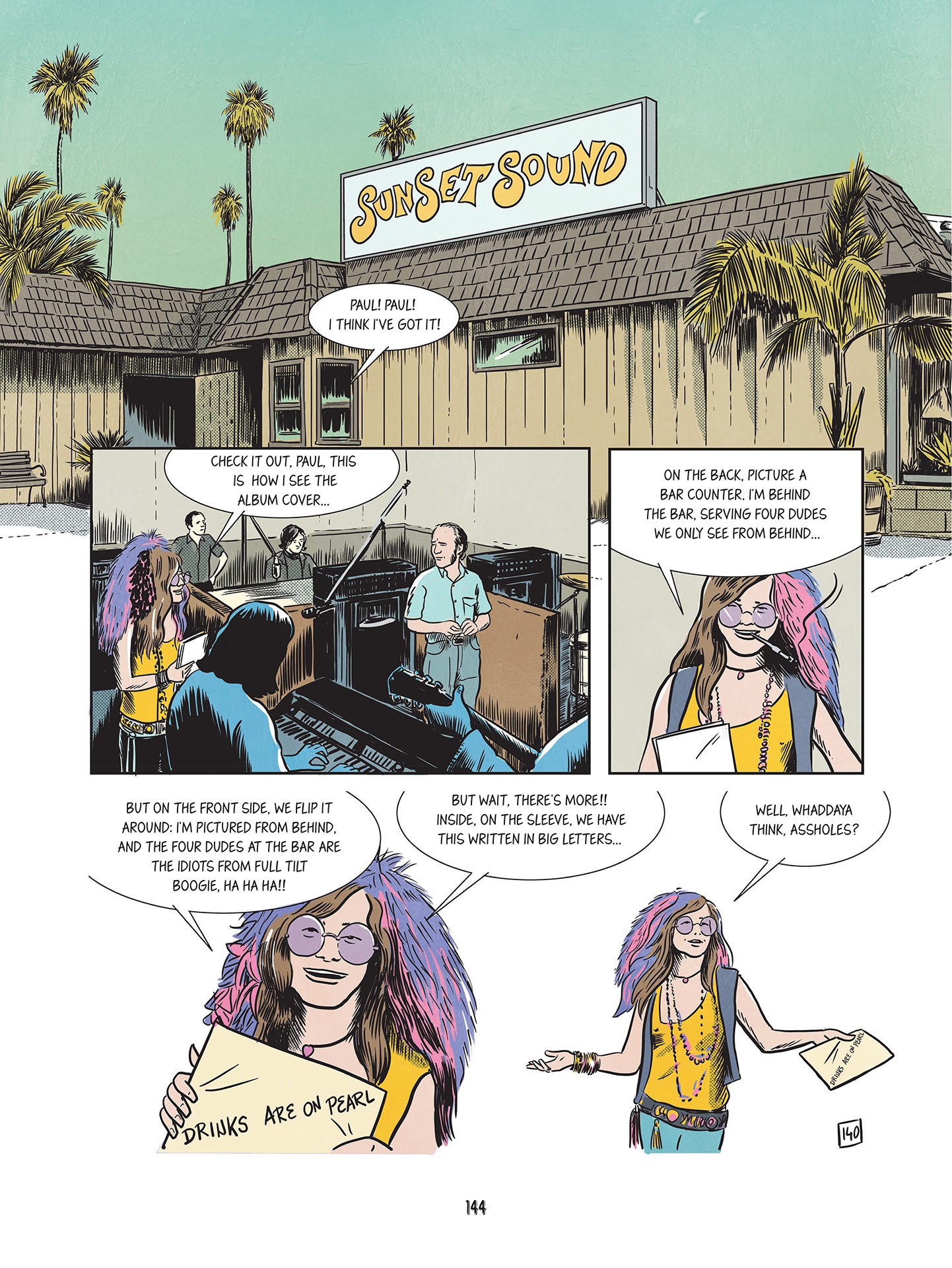 Read online Love Me Please!: The Story of Janis Joplin comic -  Issue # TPB (Part 2) - 37