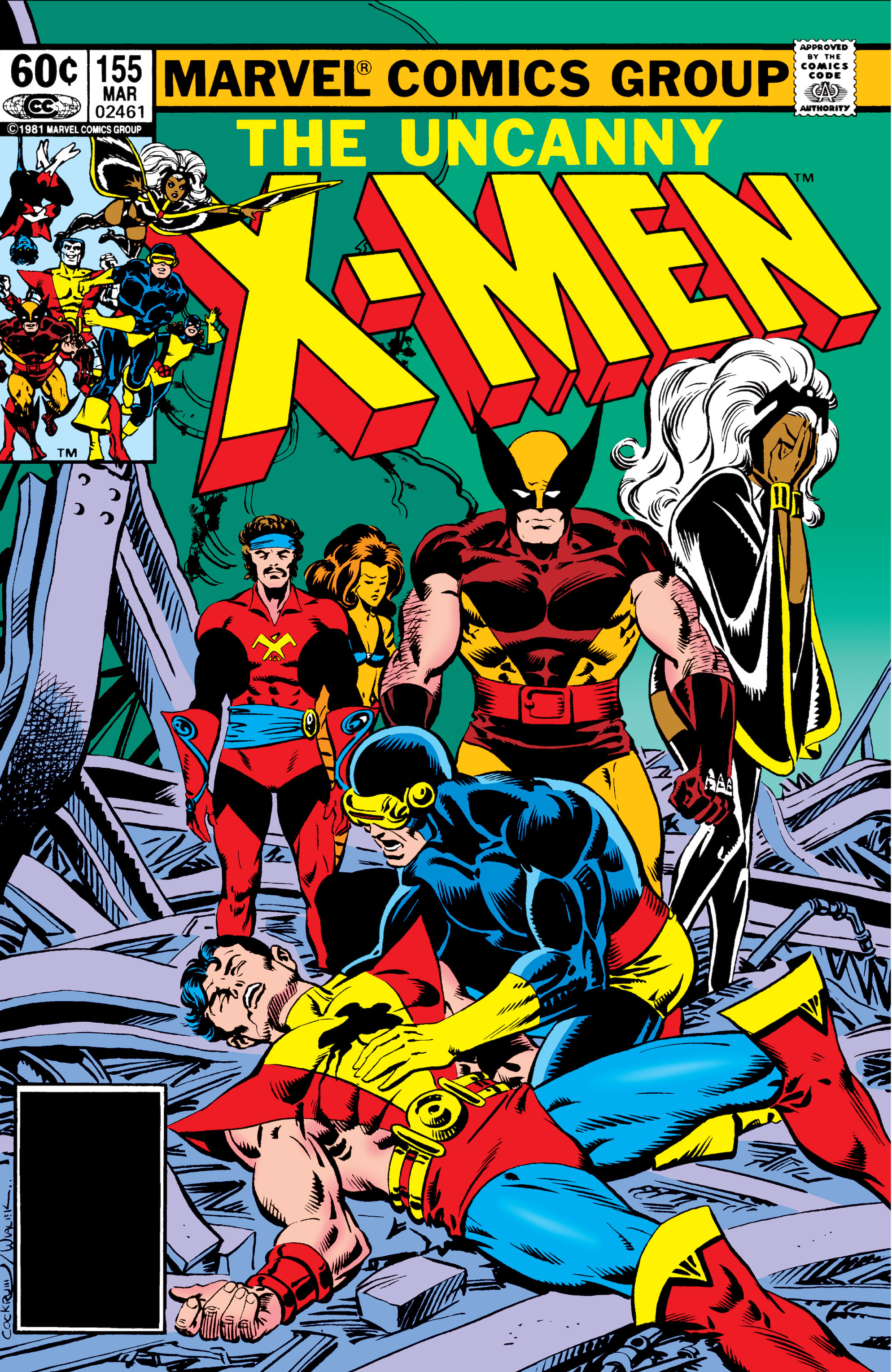 Read online Uncanny X-Men (1963) comic -  Issue #155 - 1