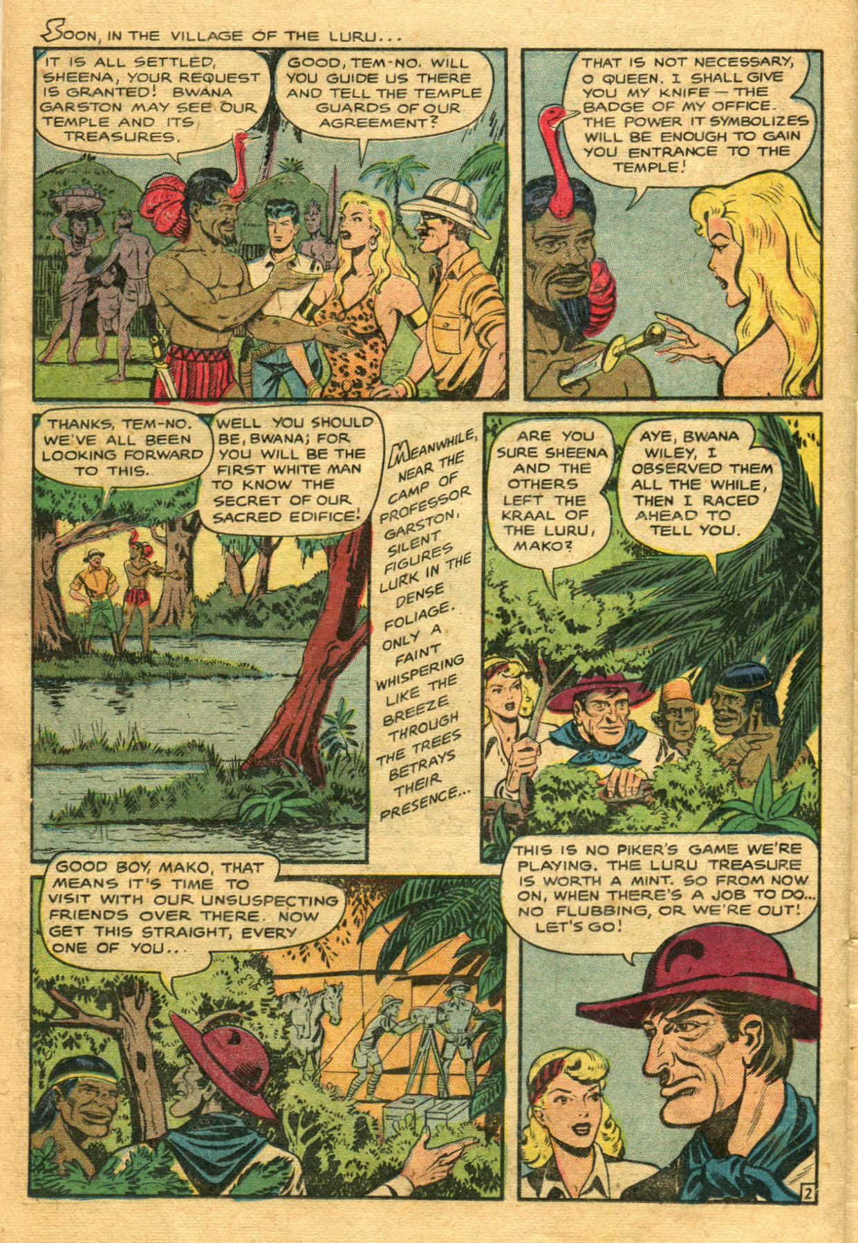Read online Sheena, Queen of the Jungle (1942) comic -  Issue #9 - 26