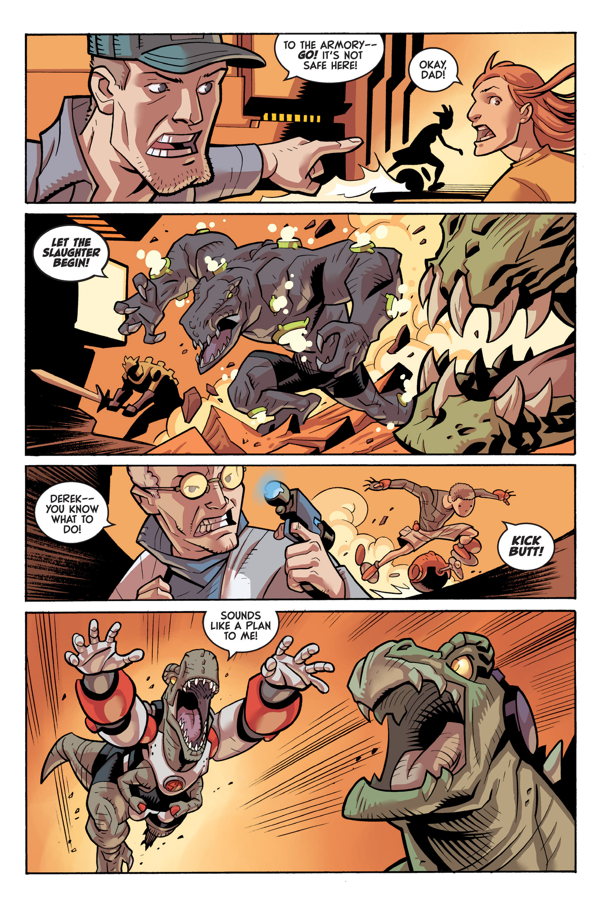 Read online Super Dinosaur (2011) comic -  Issue #22 - 9